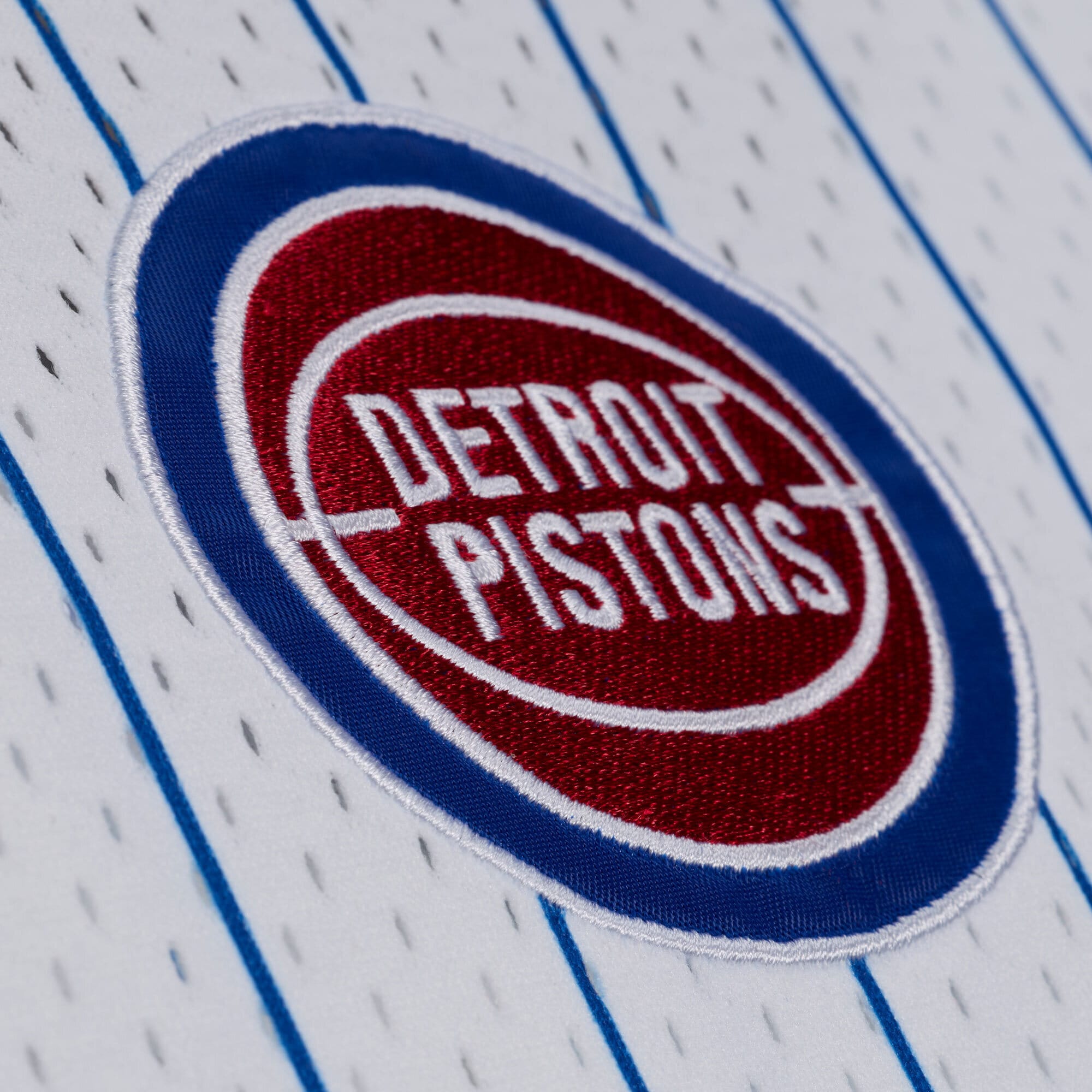 Head Coach Pinstripe Detroit Pistons Jersey Pinstripe NBA Men Fan Wear Head Coach Pinstripe