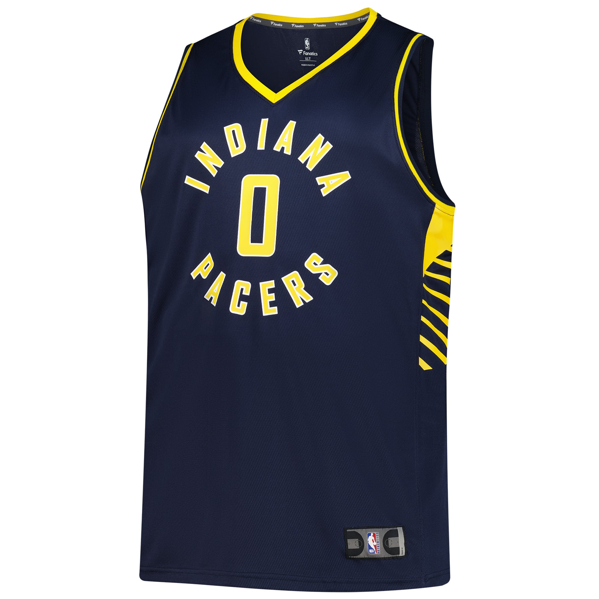 Tyrese Haliburton Indiana Pacers Big & Tall Jersey Navy NBA Women Fan Wear