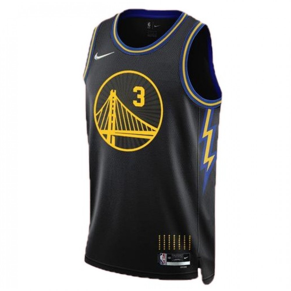 Jordan Poole Golden State Warriors Swingman Jersey Black NBA Men Fan Wear