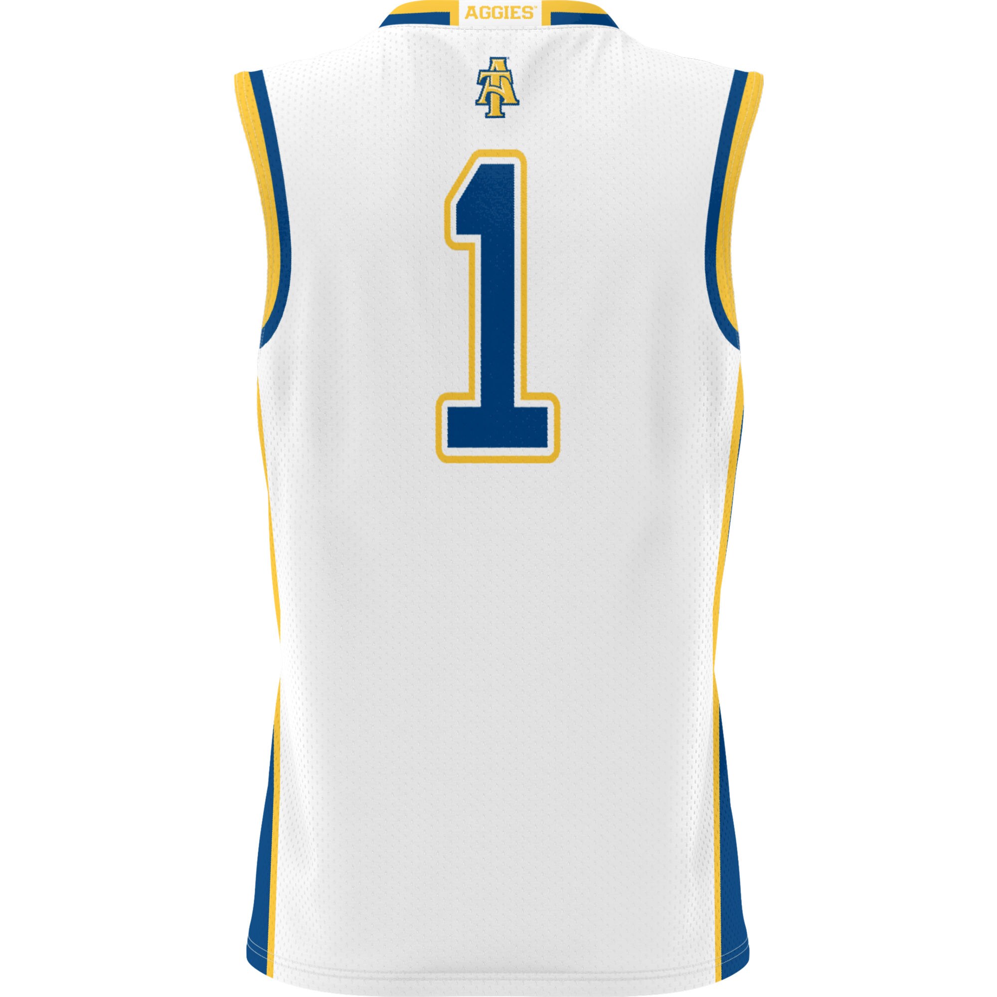 North Carolina Aggies NBA Jersey White NBA Women Fan Wear