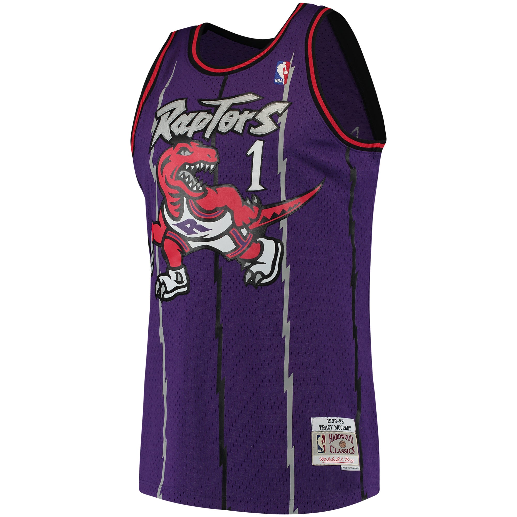 Tracy McGrady Toronto Raptors Jersey Purple NBA Men Fan Wear