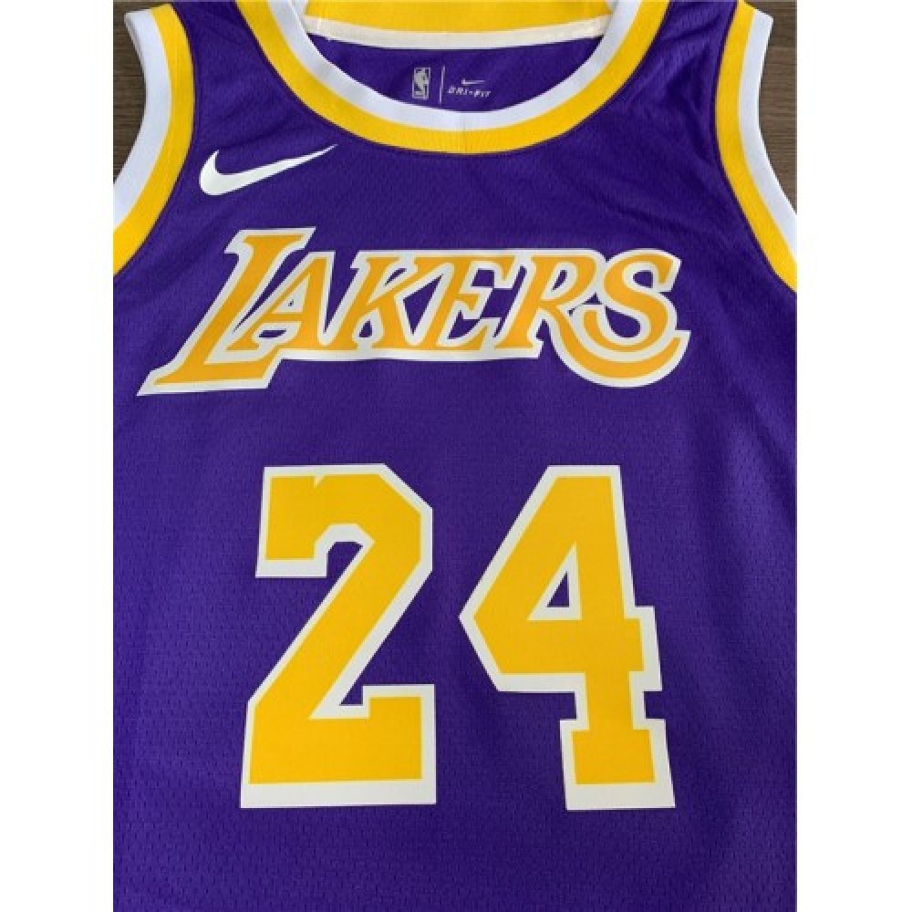 Kobe Bryant Los Angeles Lakers Swingman Jersey Purple NBA Youth Fan Wear