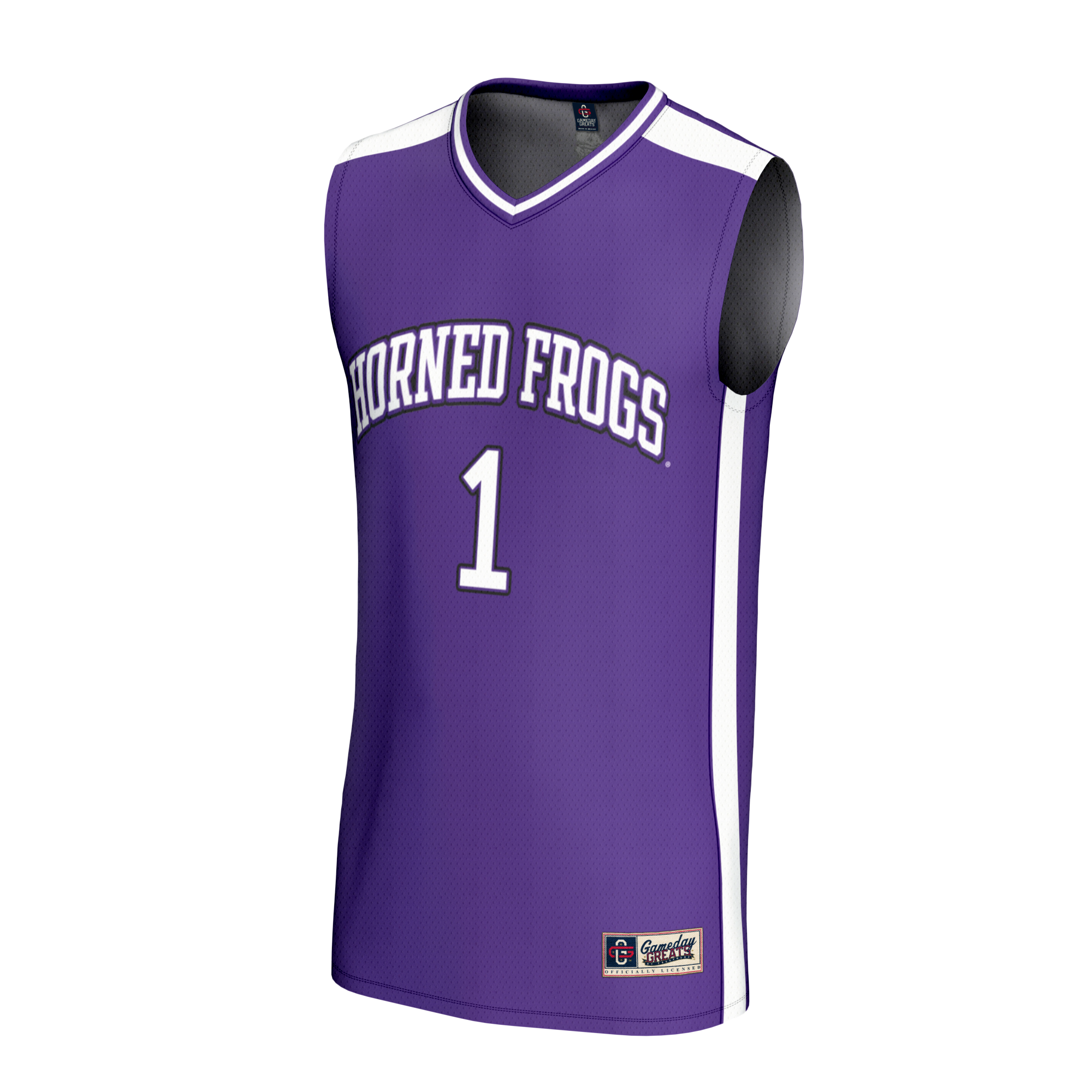 TCU Horned Frogs NBA Jersey Purple NBA Women Fan Wear