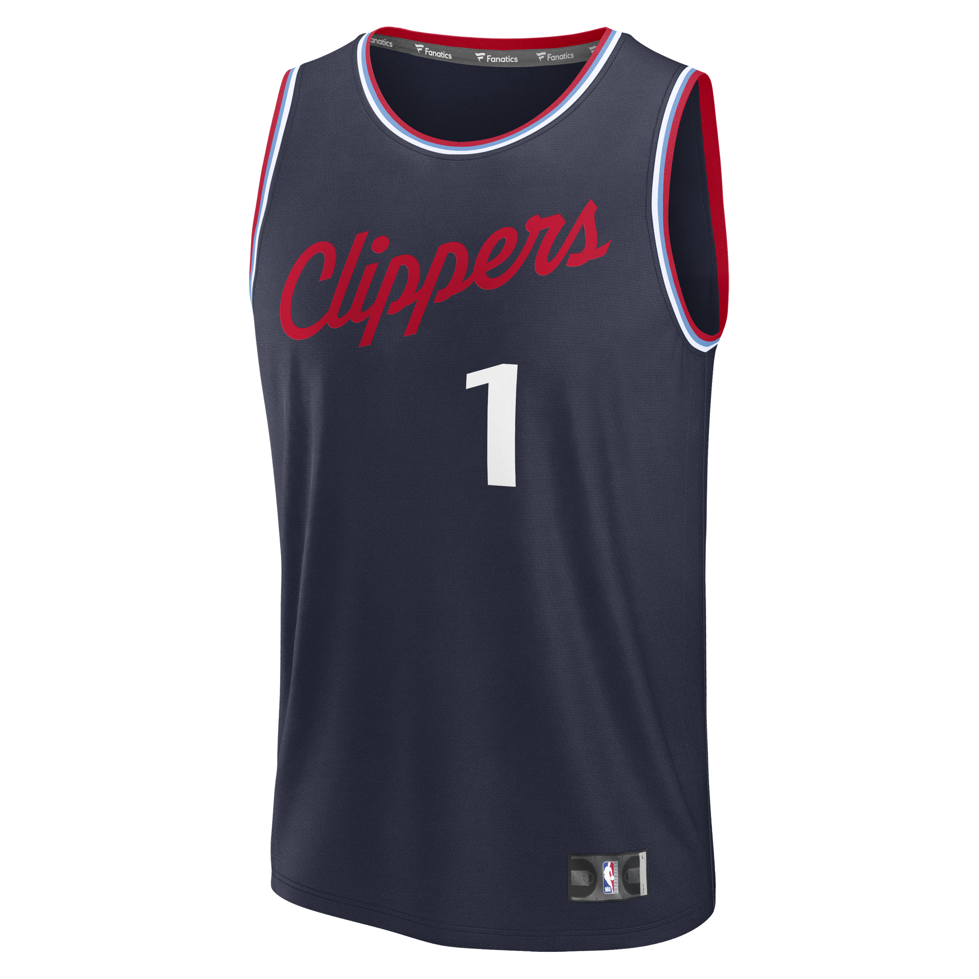 Keaton Wagler Los Angeles Clippers Draft Jersey Navy NBA Men Fan Wear