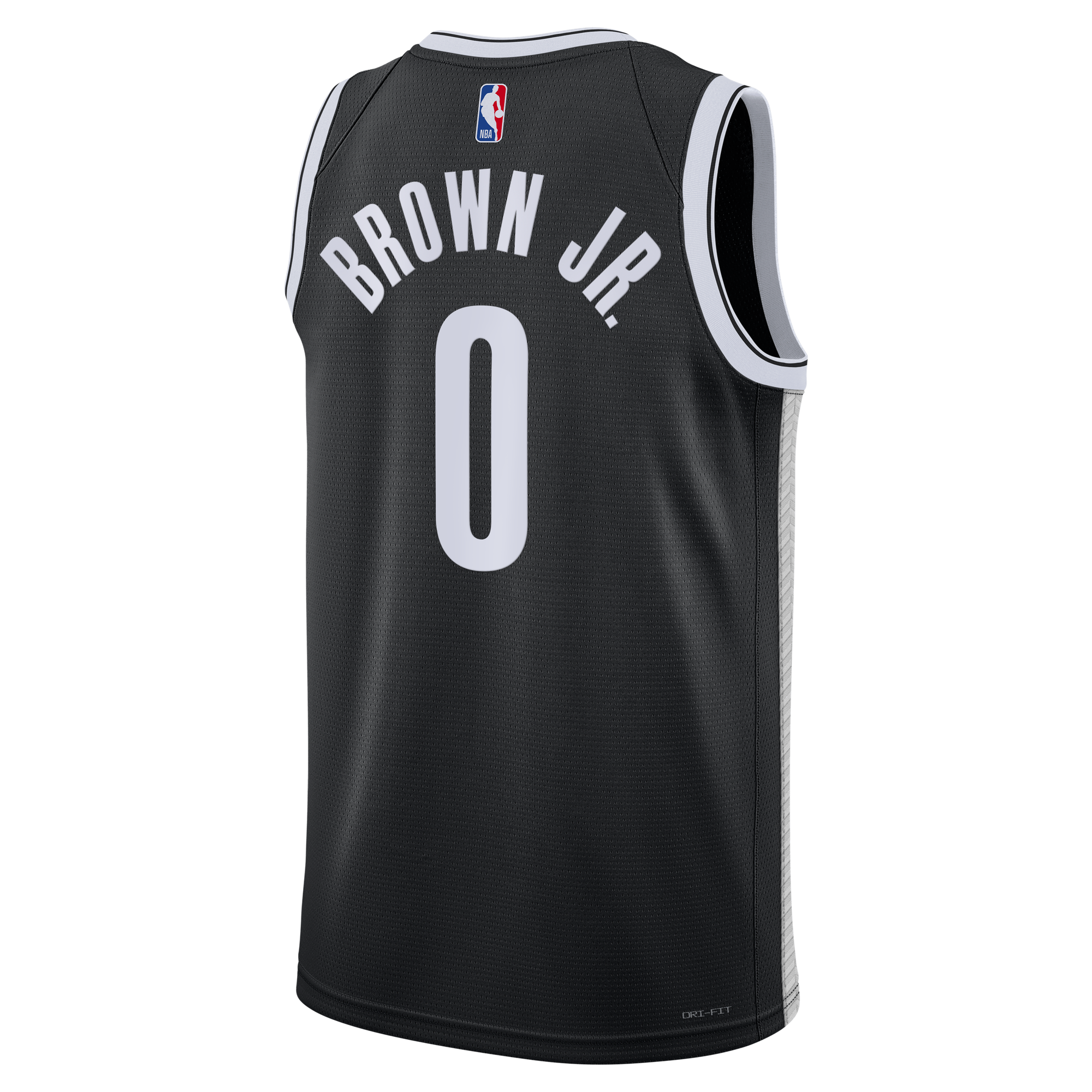 Mikel Brown Brooklyn Nets Swingman Jersey Brown NBA Men Fan Wear Mikel Brown