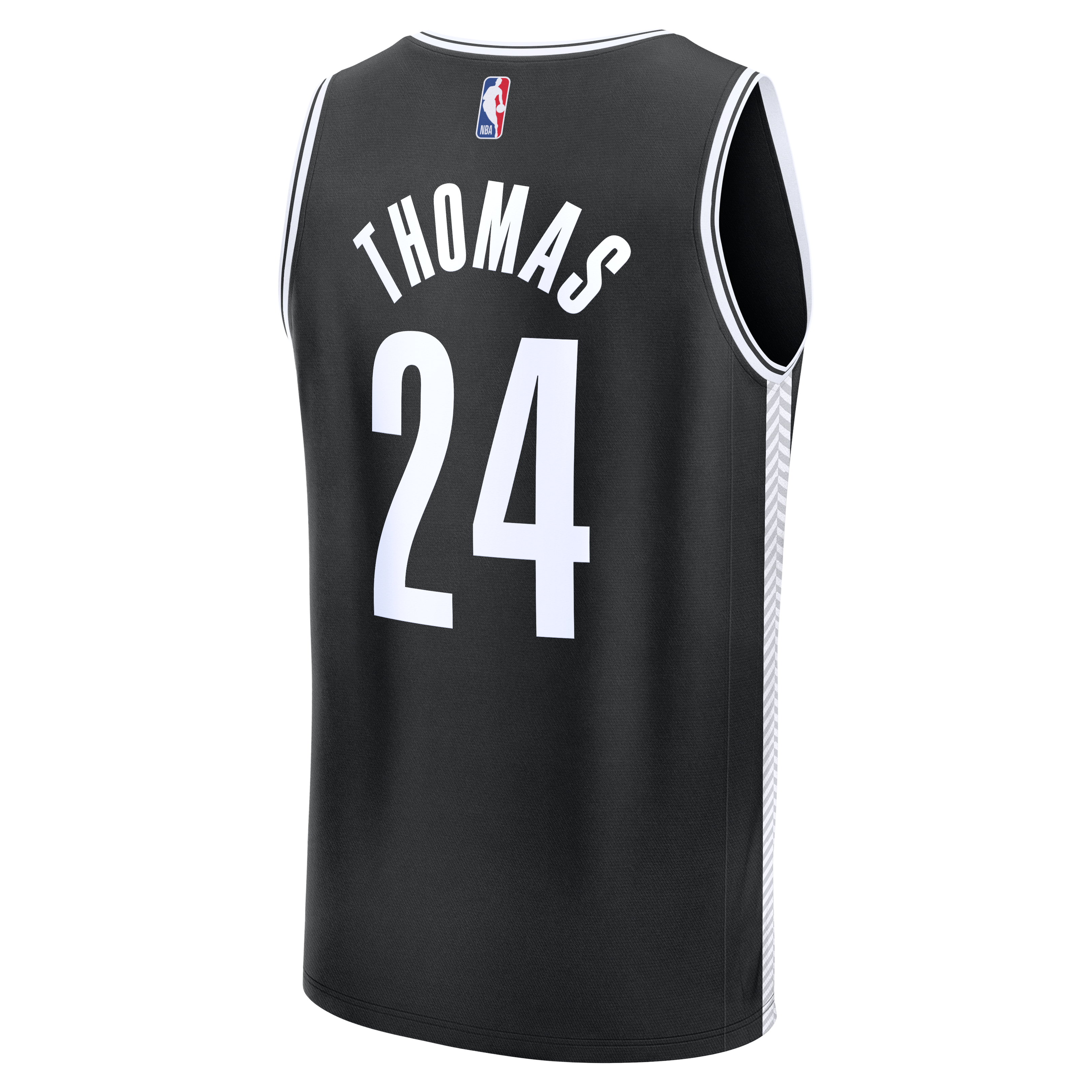 Cam Thomas Brooklyn Nets Icon Edition Jersey Black NBA Women Fan Wear Cam Thomas