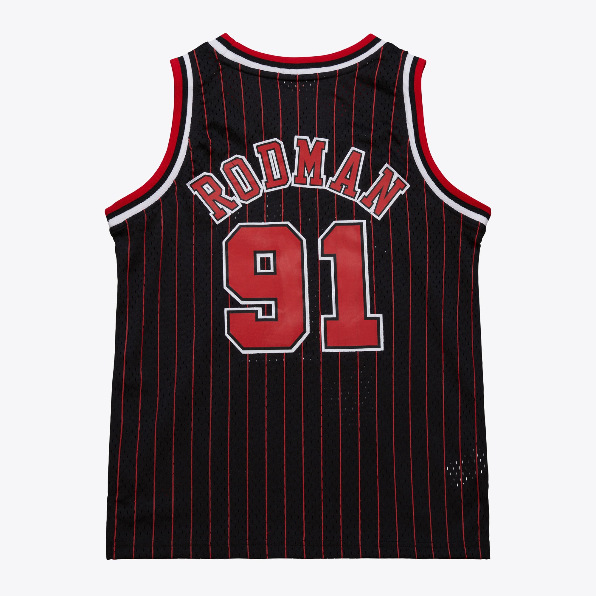 Dennis Rodman Chicago Bulls Swingman Jersey Black NBA Men Fan Wear