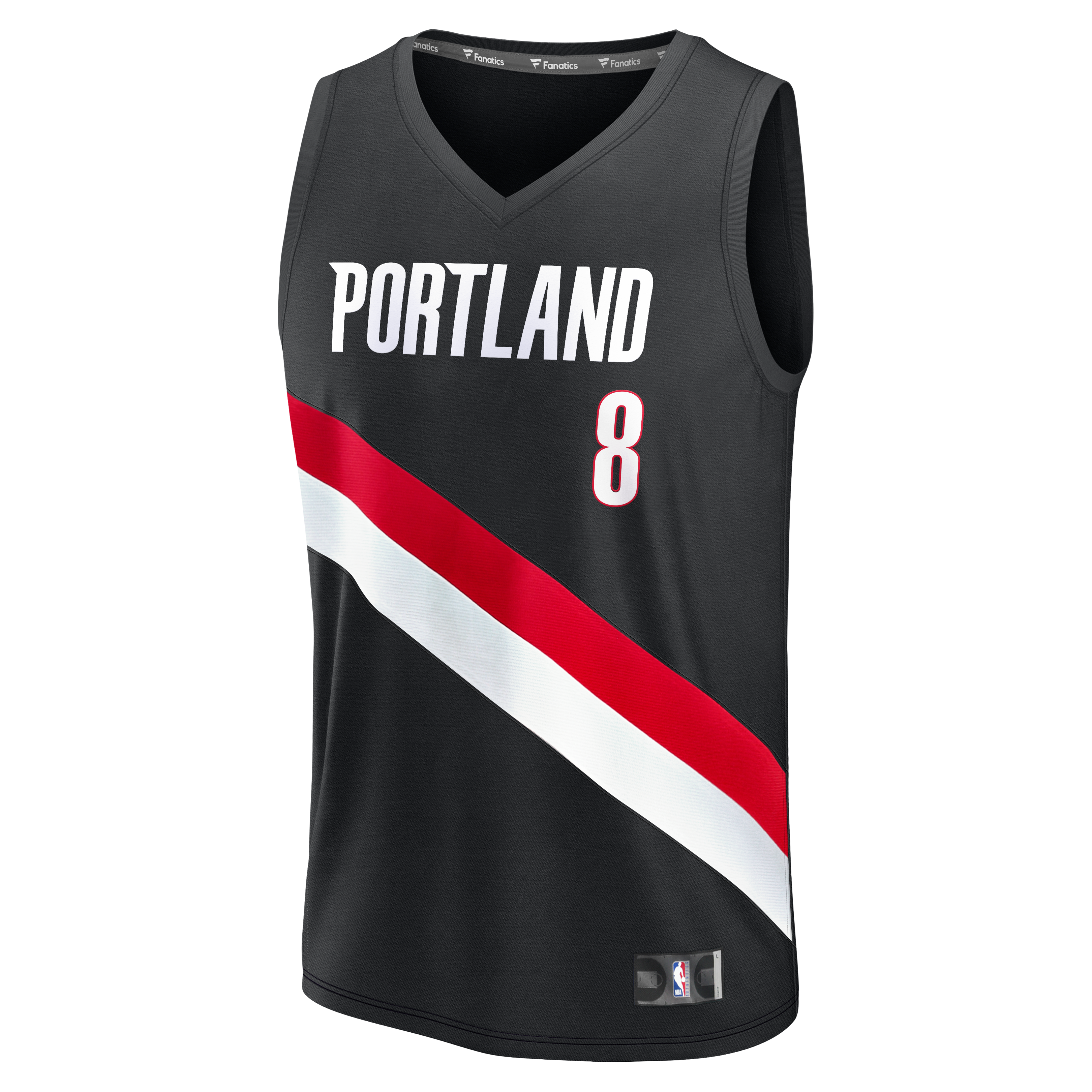Deni Avdija Portland Trail Blazers Jersey Black NBA Women Fan Wear