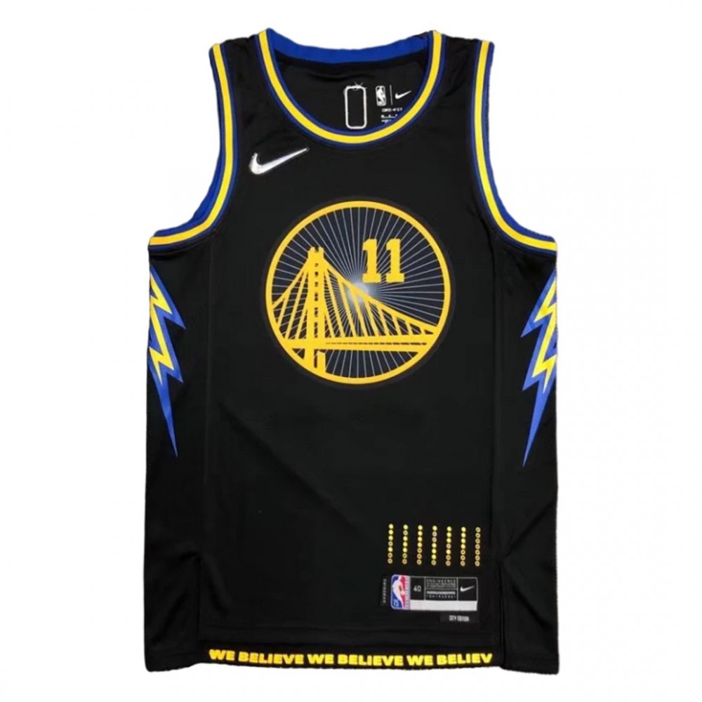 Klay Thompson Golden State Warriors Swingman Jersey Black NBA Youth Fan Wear