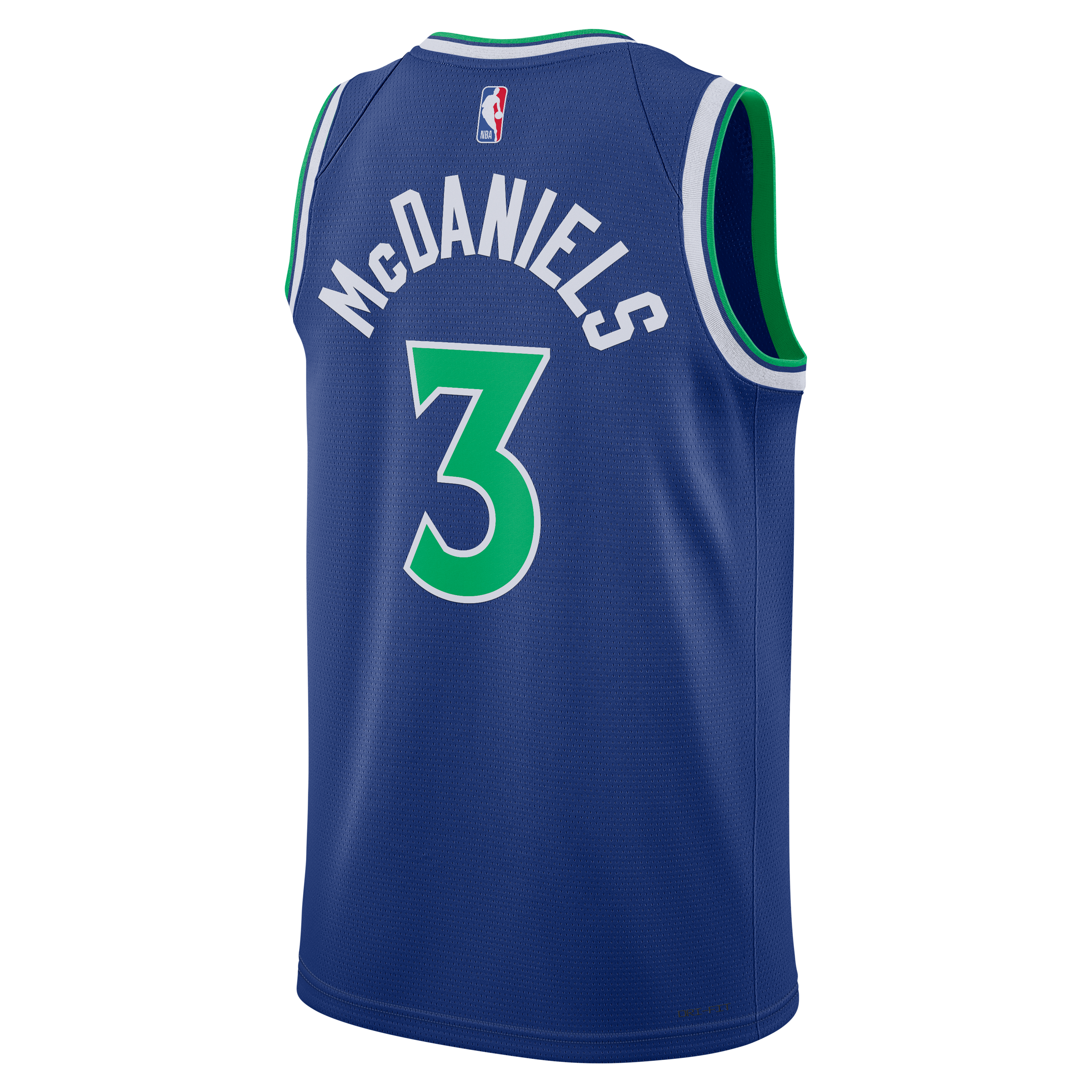 Jaden McDaniels Minnesota Timberwolves Jersey Blue NBA Youth Fan Wear Jaden McDaniels