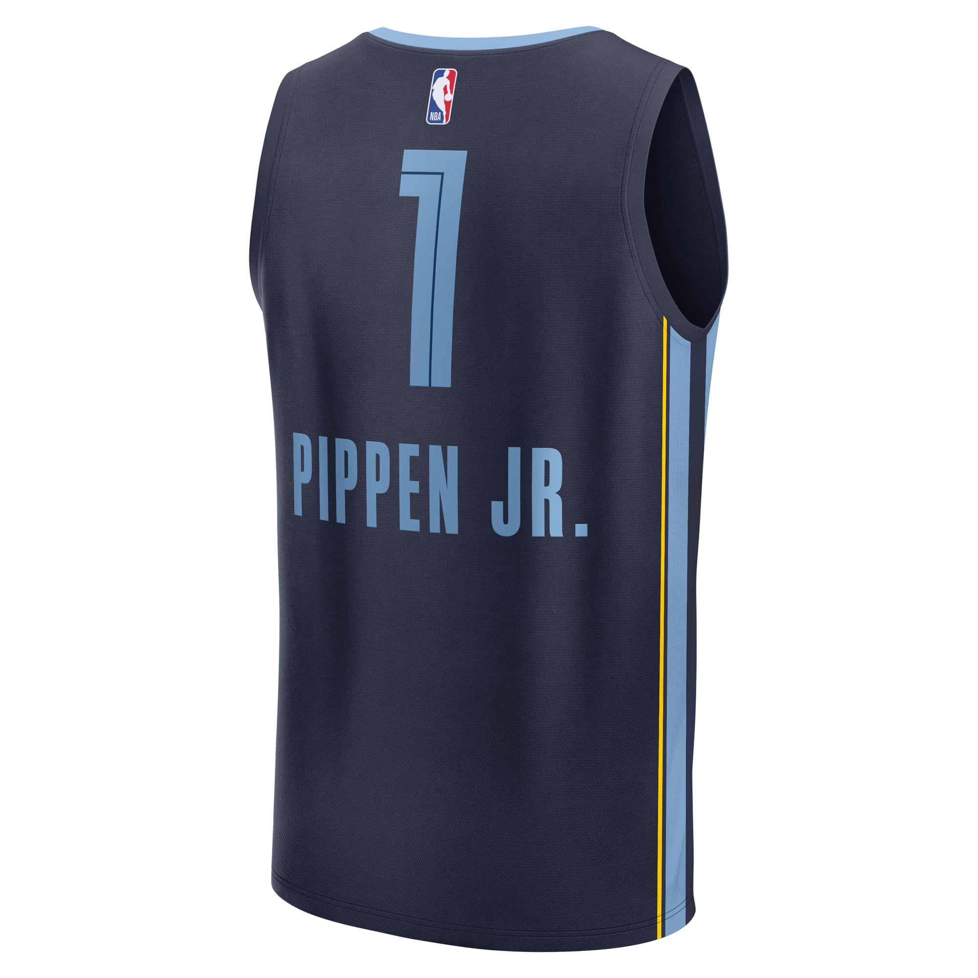 Scotty Pippen Memphis Grizzlies Player Jersey Navy NBA Women Fan Wear Scotty Pippen