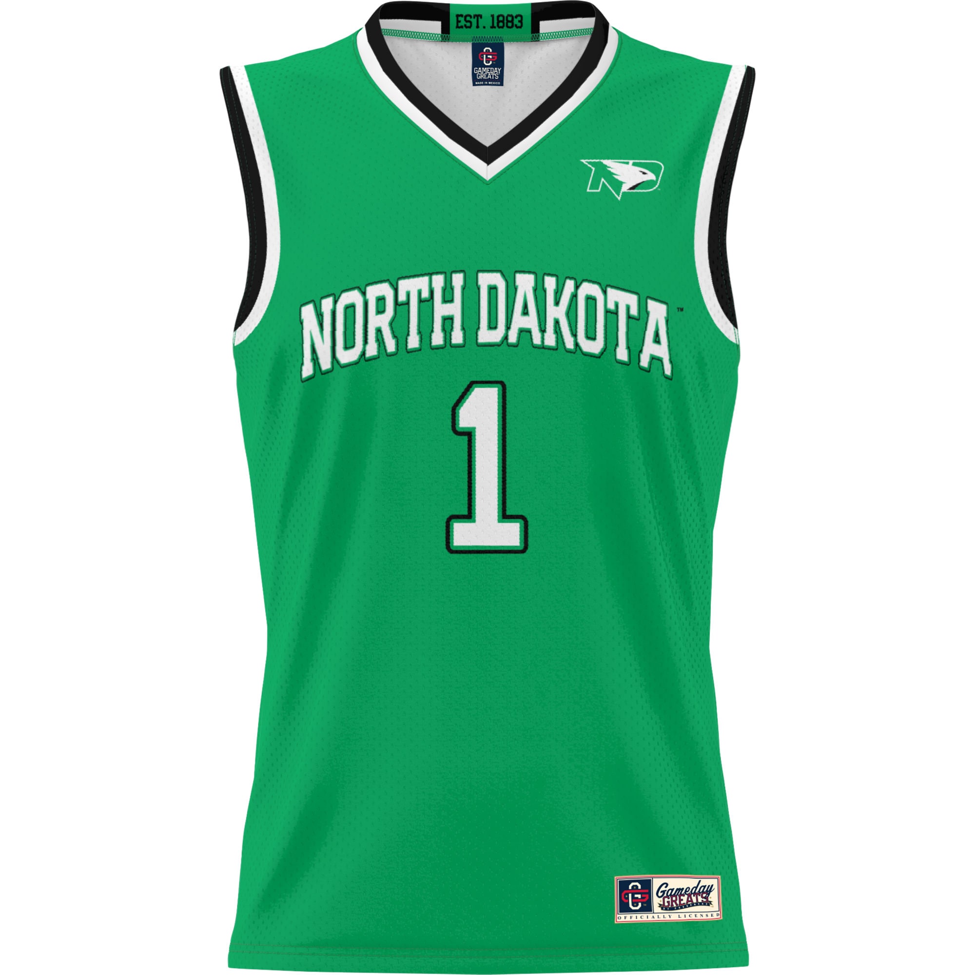 North Dakota NBA Jersey Green NBA Women Fan Wear