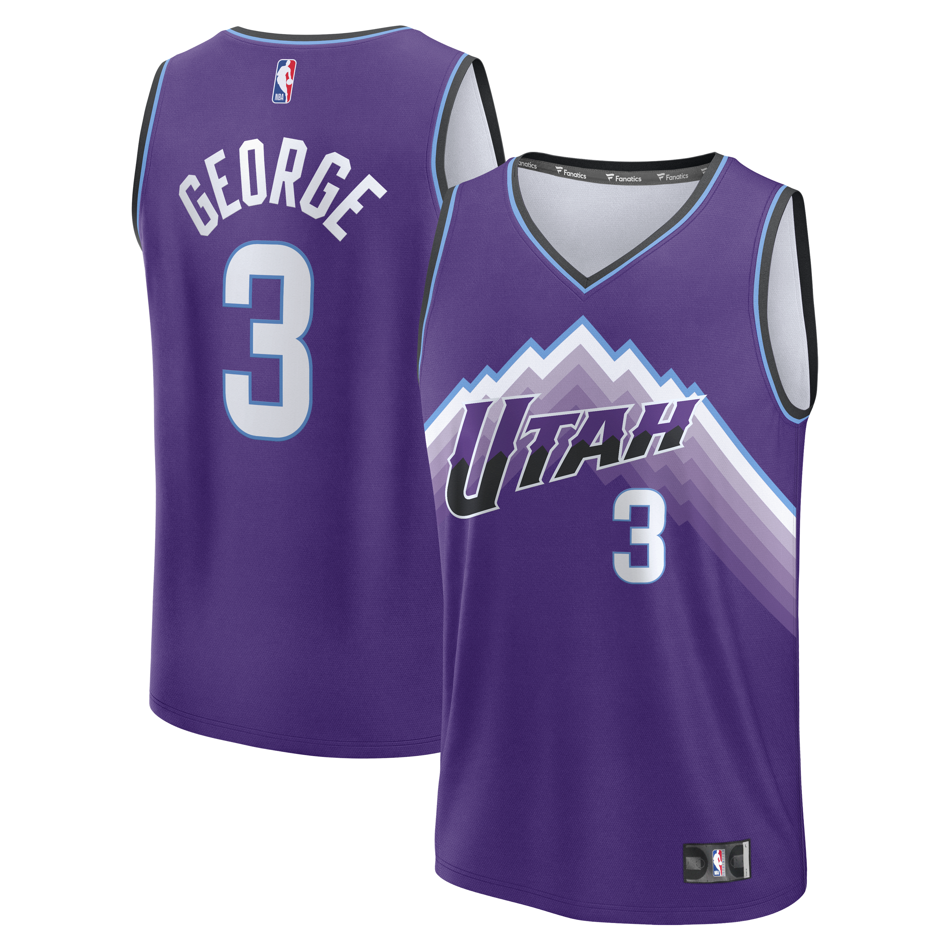 Keyonte George Utah Jazz Icon Edition Jersey Purple NBA Women Fan Wear