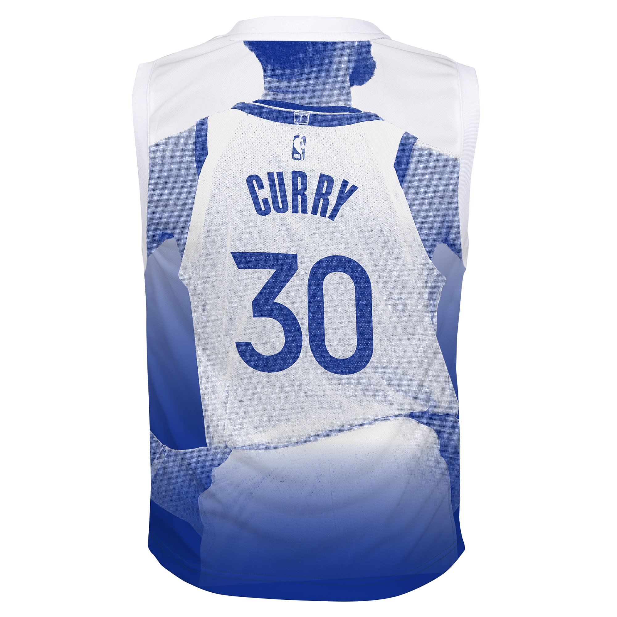 Stephen Curry Golden State Warriors Jersey No.30 Royal NBA Youth Fan Wear Stephen Curry