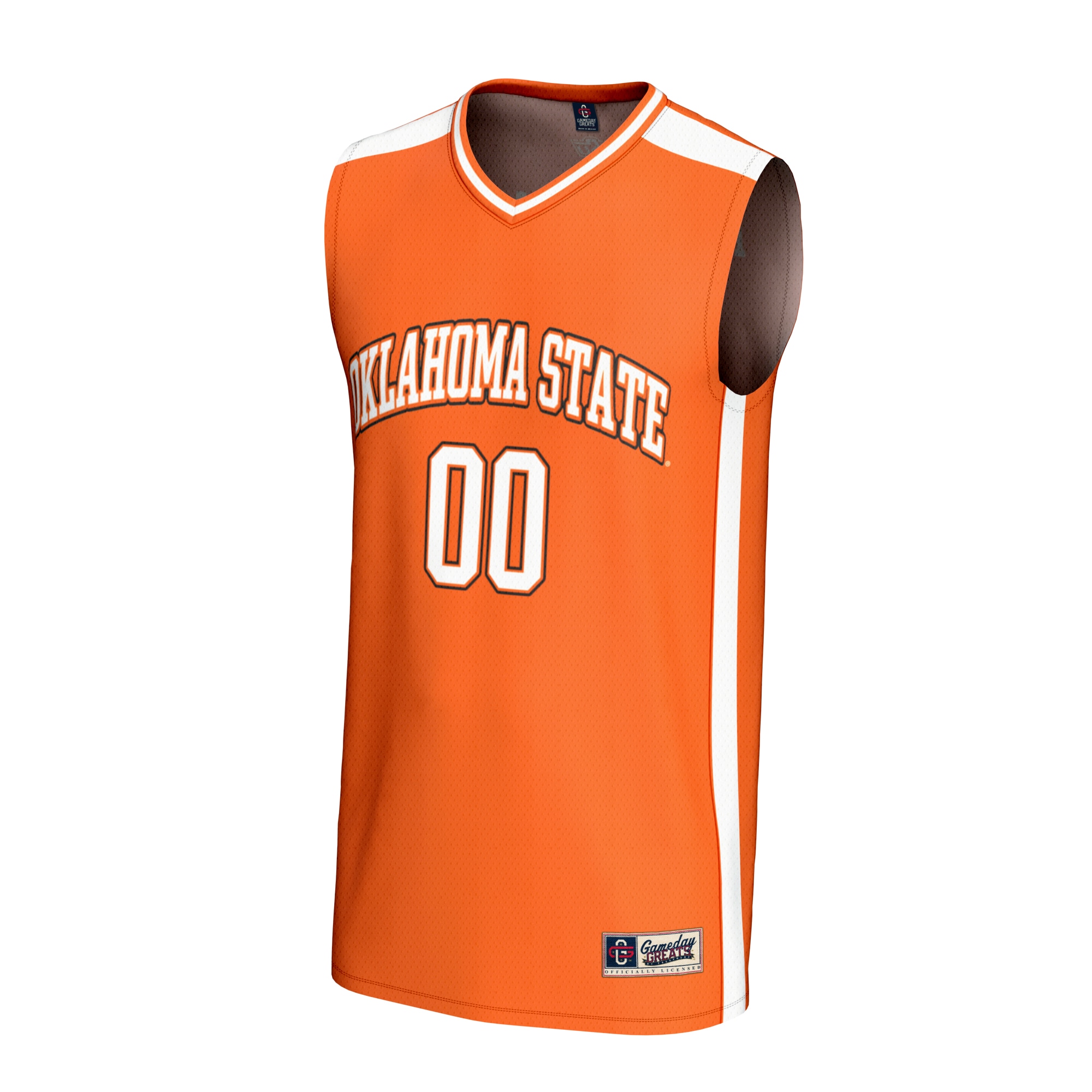 Oklahoma Cowboys NIL NBA Jersey Orange NBA Women Fan Wear