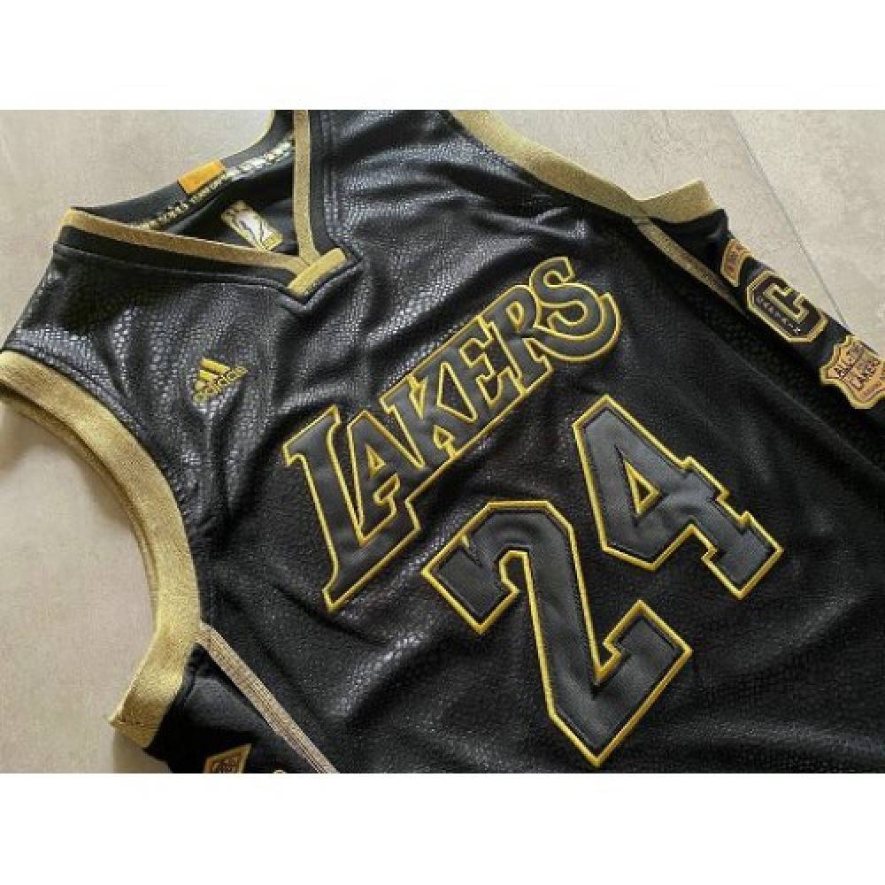 Kobe Bryant Los Angeles Lakers Jersey Black NBA Youth Fan Wear Kobe Bryant