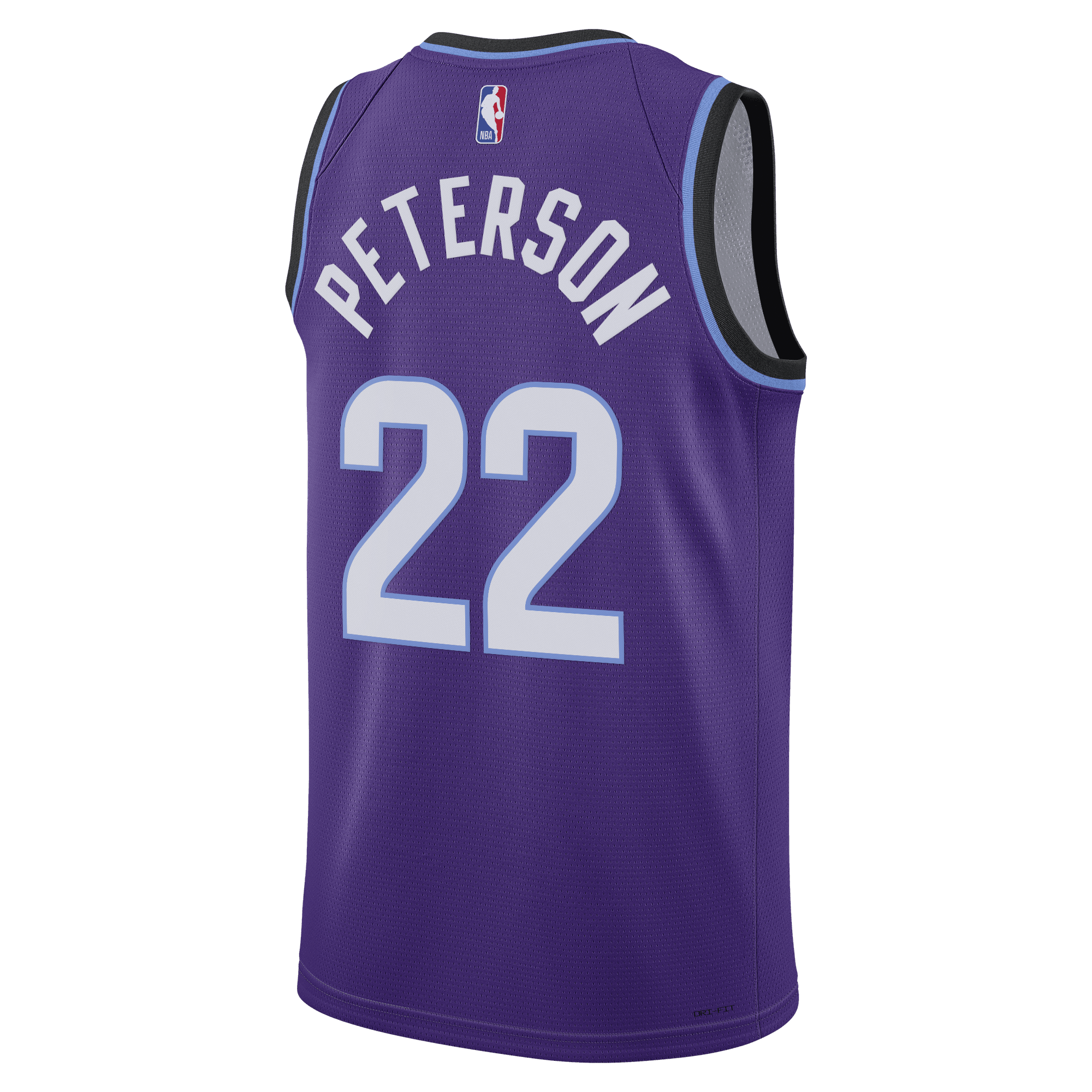 Darryn Peterson Utah Jazz Swingman Jersey Purple NBA Men Fan Wear