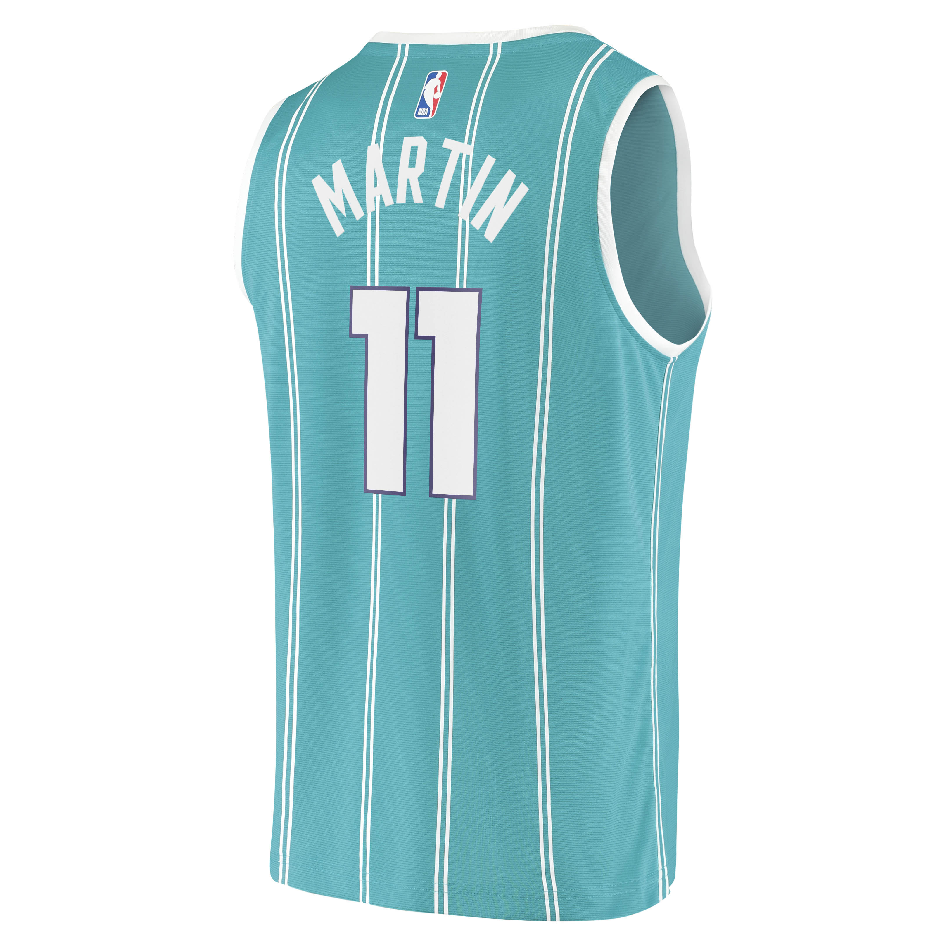 Cody Martin Charlotte Hornets Fast Break Jersey Teal NBA Men Fan Wear Cody Martin