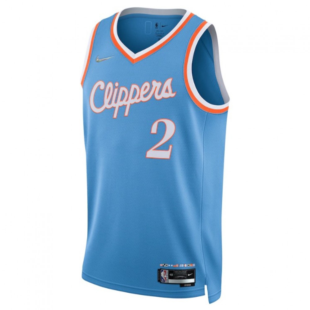 Kawhi Leonard Los Angeles Clippers Swingman Jersey Blue NBA Youth Fan Wear