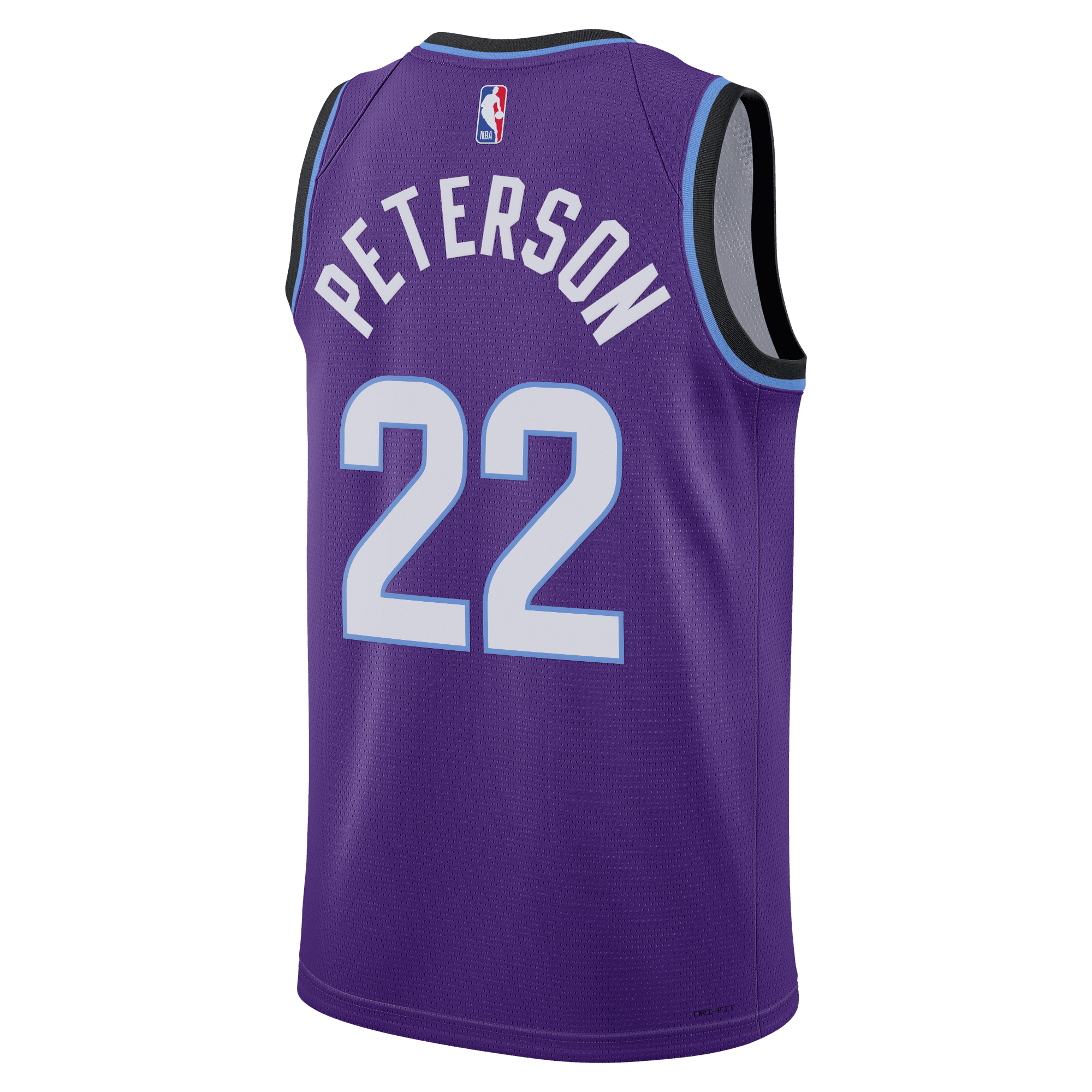 Darryn Peterson Utah Jazz Draft Jersey Purple NBA Women Fan Wear Darryn Peterson