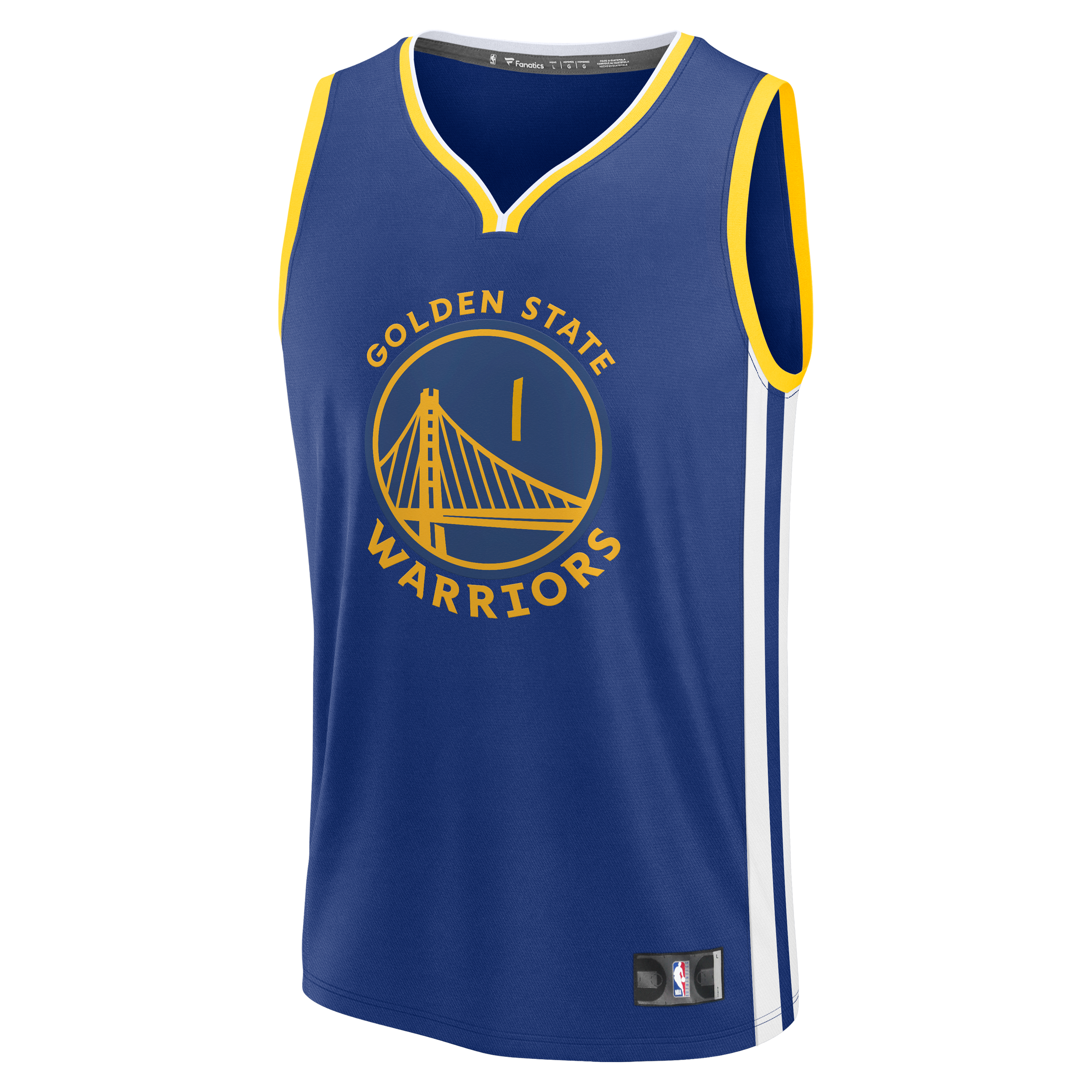 Yaxel Lendeborg Golden State Warriors Draft Jersey Royal NBA Women Fan Wear