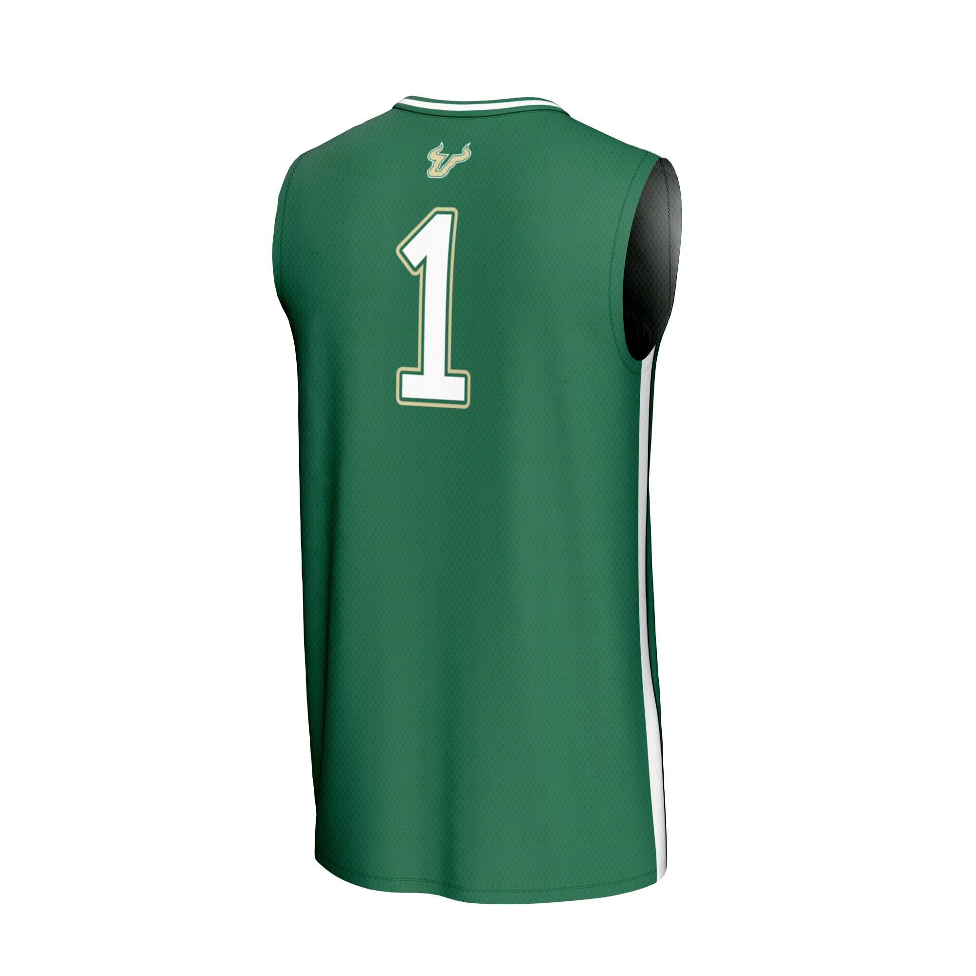 South Florida Bulls NBA Jersey Green NBA Women Fan Wear South Florida Bulls