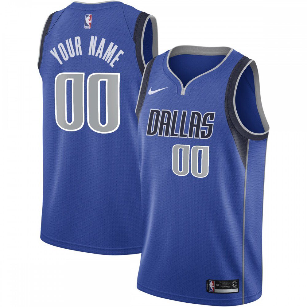 Dallas Mavericks Swingman Jersey Blue NBA Men Fan Wear