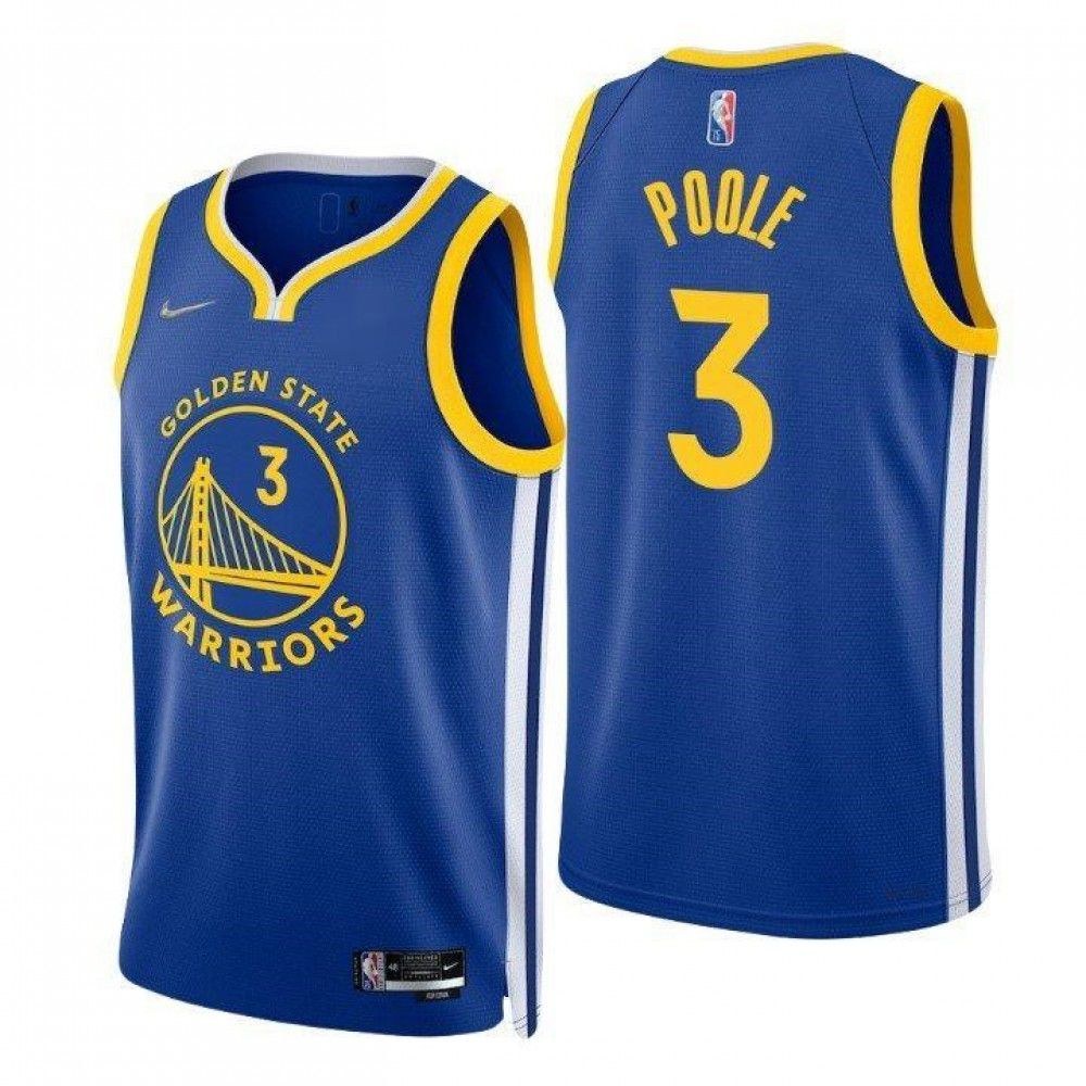 Jordan Poole Golden State Warriors Swingman Jersey Royal NBA Youth Fan Wear Jordan Poole