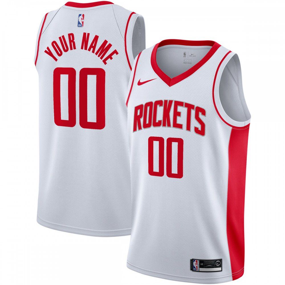 Houston Rockets Swingman Jersey White NBA Men Fan Wear