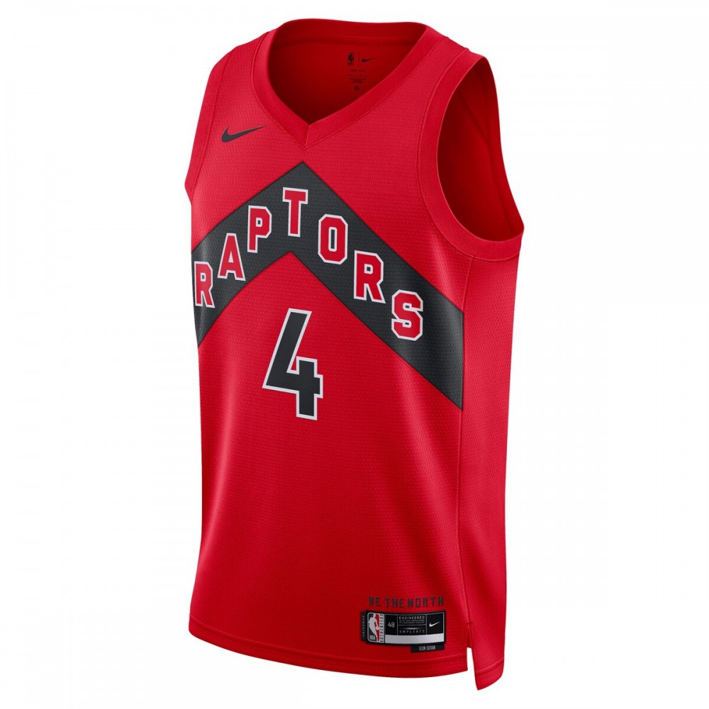 Scottie Barnes Toronto Raptors Swingman Jersey Red NBA Women Fan Wear