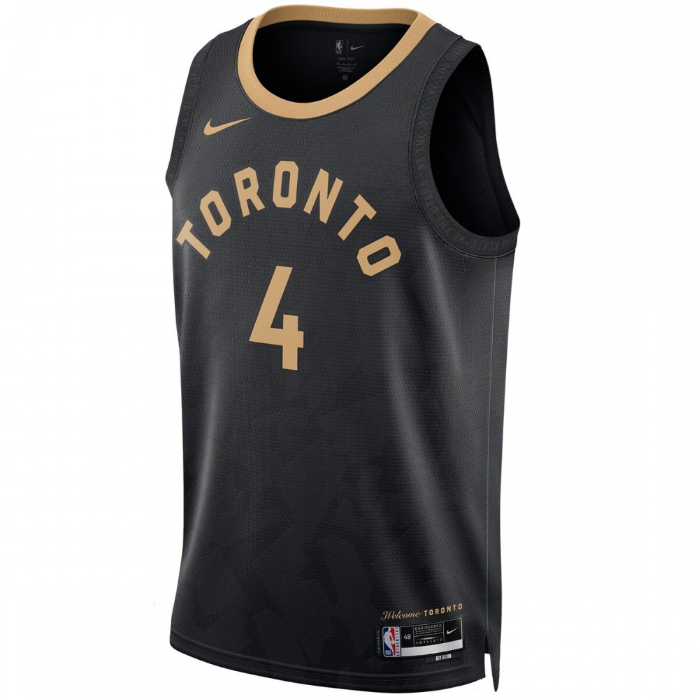 Scottie Barnes Toronto Raptors Swingman Jersey Black NBA Men Fan Wear Scottie Barnes