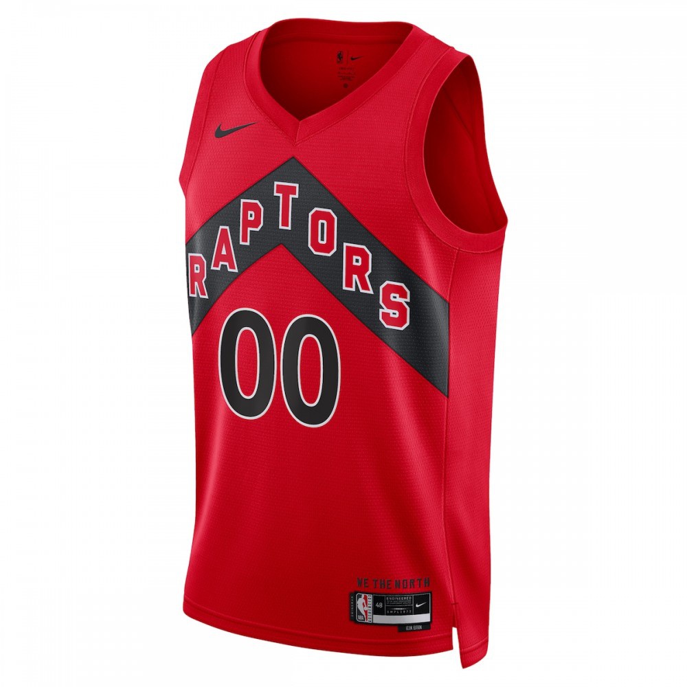 Toronto Raptors Swingman Jersey Red NBA Women Fan Wear Custom Number
