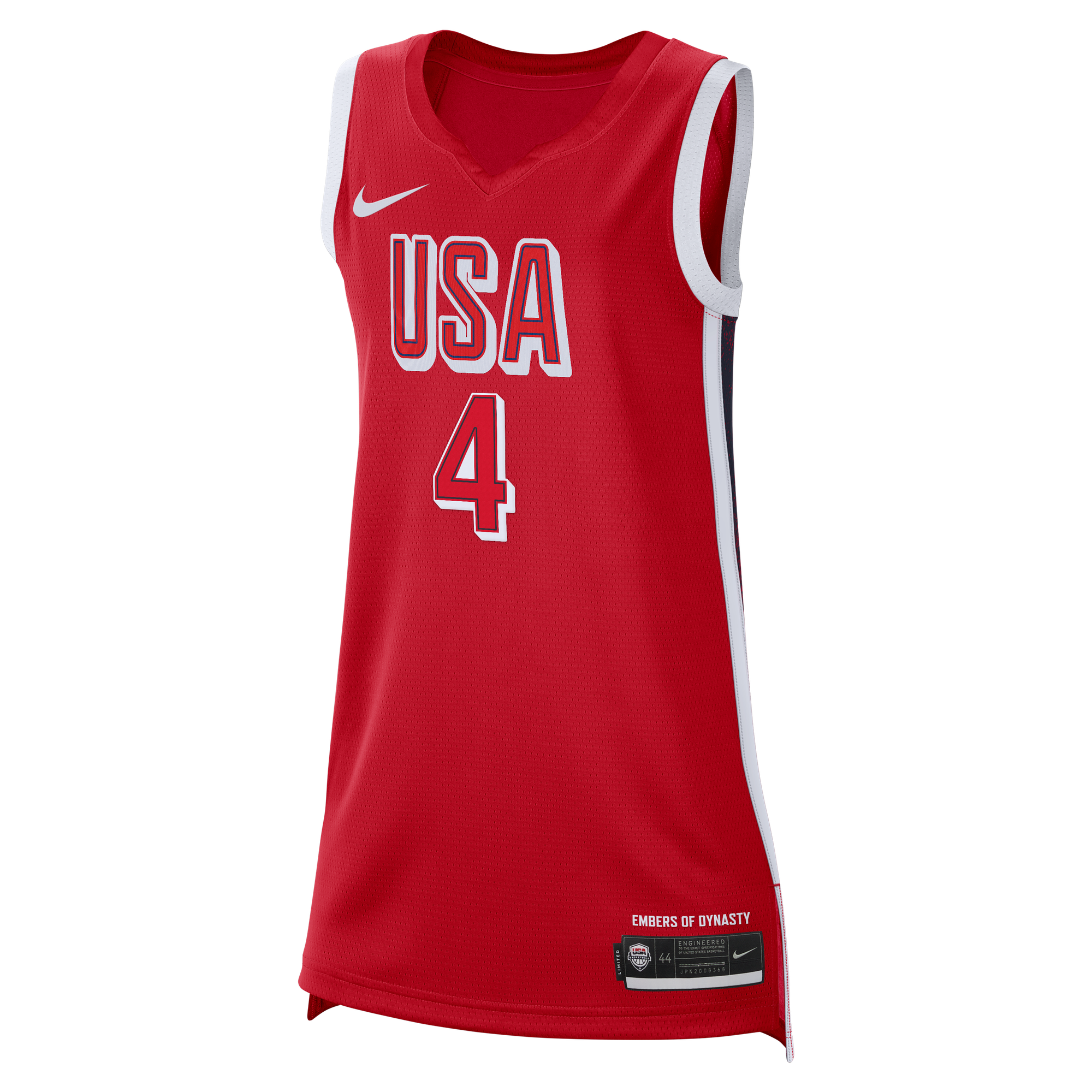Paige Bueckers USA Jersey Red NBA Women Fan Wear