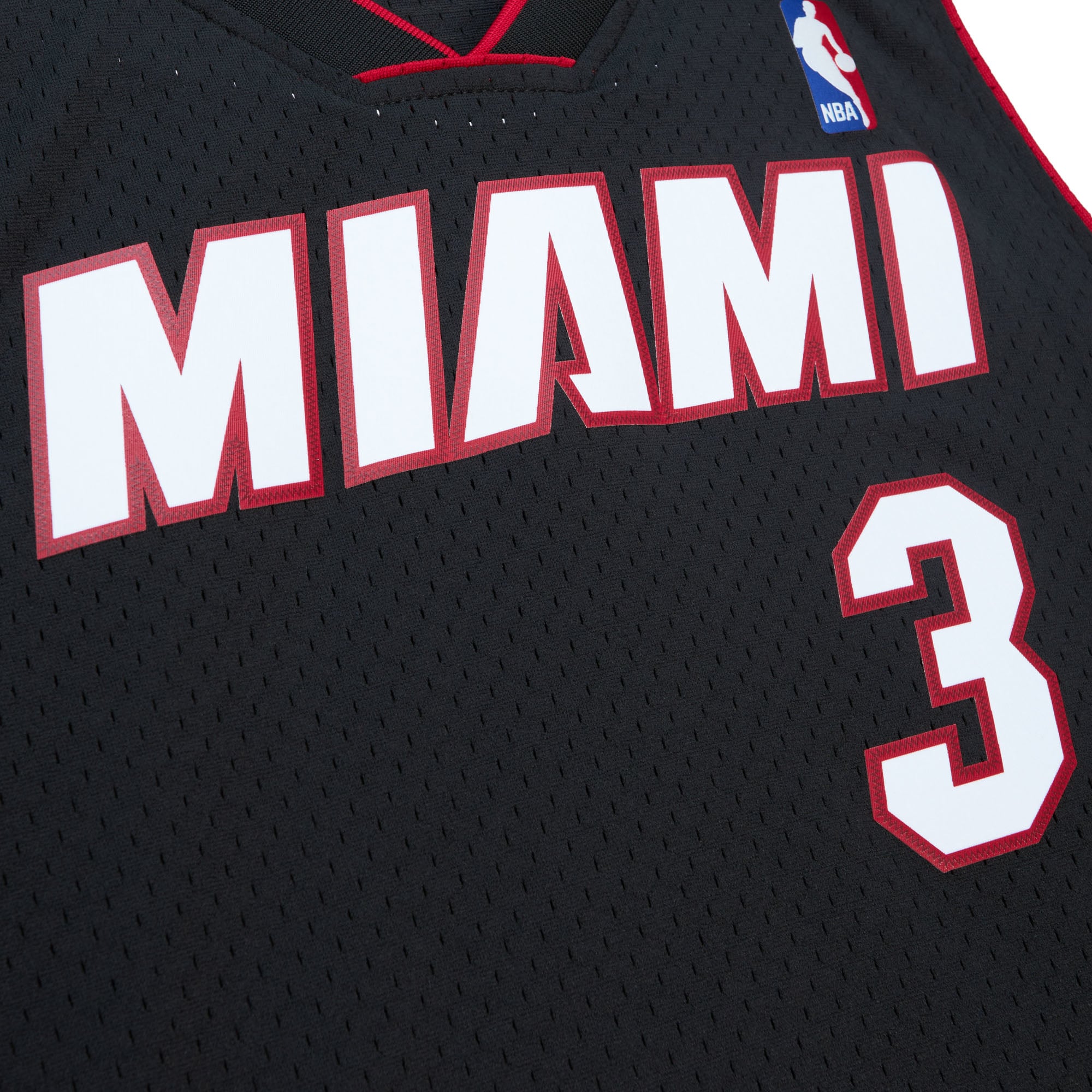 Dwyane Wade Miami Heat Jersey Black NBA Men Fan Wear