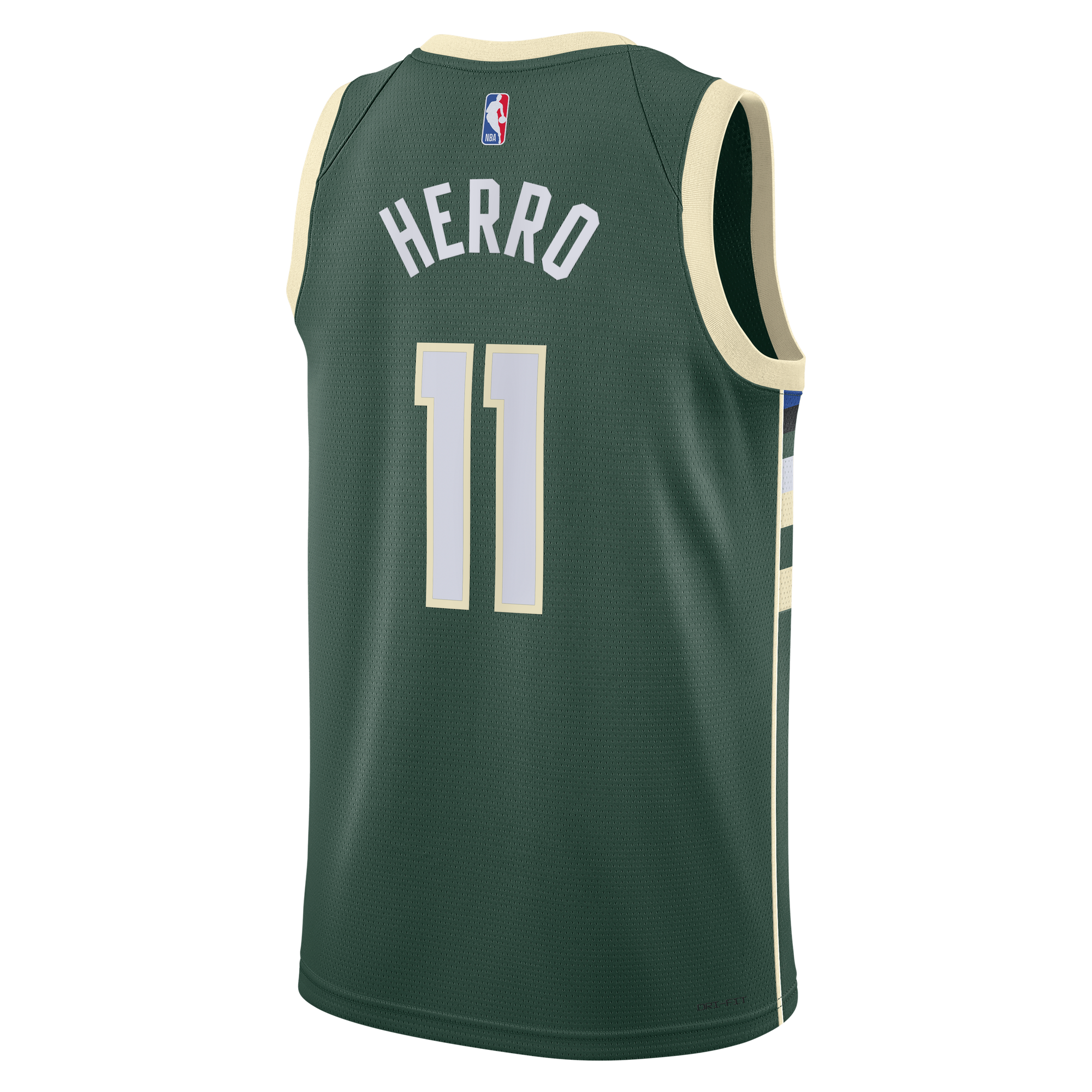 Tyler Herro Milwaukee Bucks Swingman Jersey Green NBA Youth Fan Wear Tyler Herro