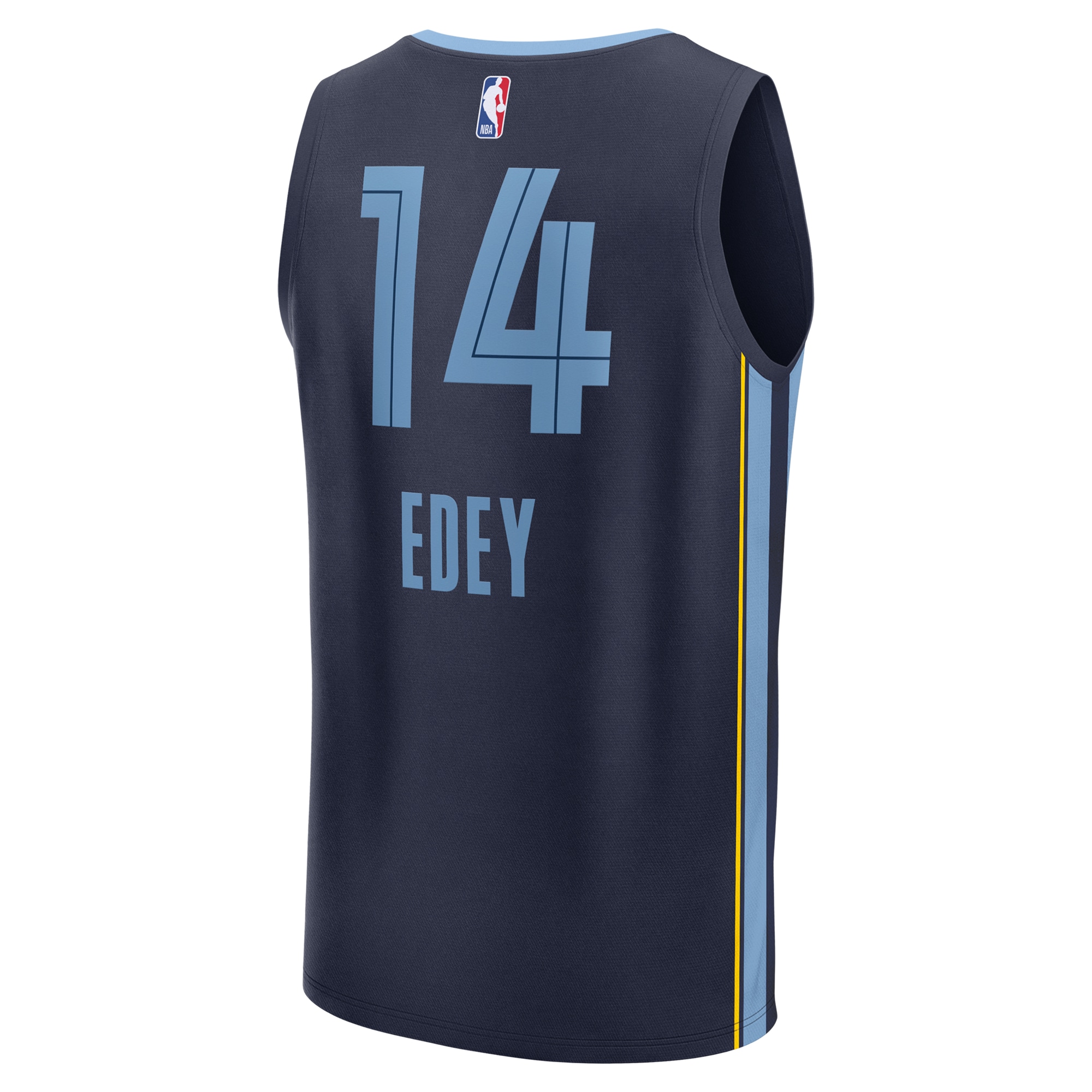 Zach Edey Memphis Grizzlies Fast Break Jersey Navy NBA Men Fan Wear