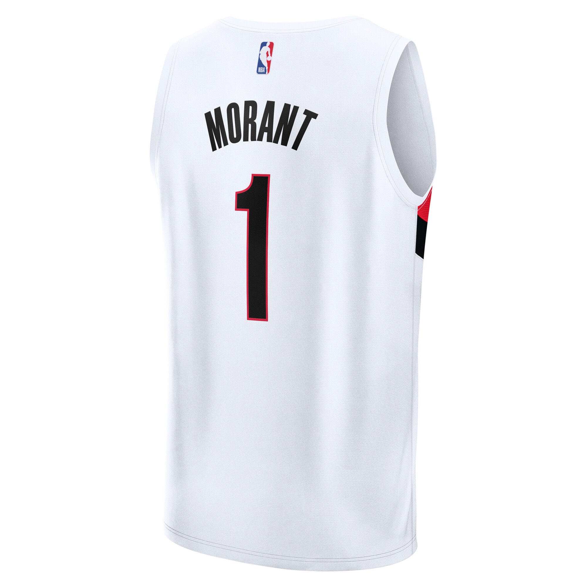 Ja Morant Portland Trail Blazers Association Edition Jersey White NBA Women Fan Wear Ja Morant