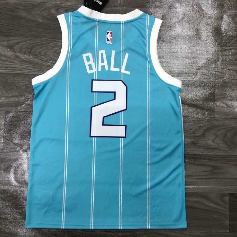 LaMelo Ball Charlotte Hornets Association Edition Jersey Green NBA Women Fan Wear LaMelo Ball