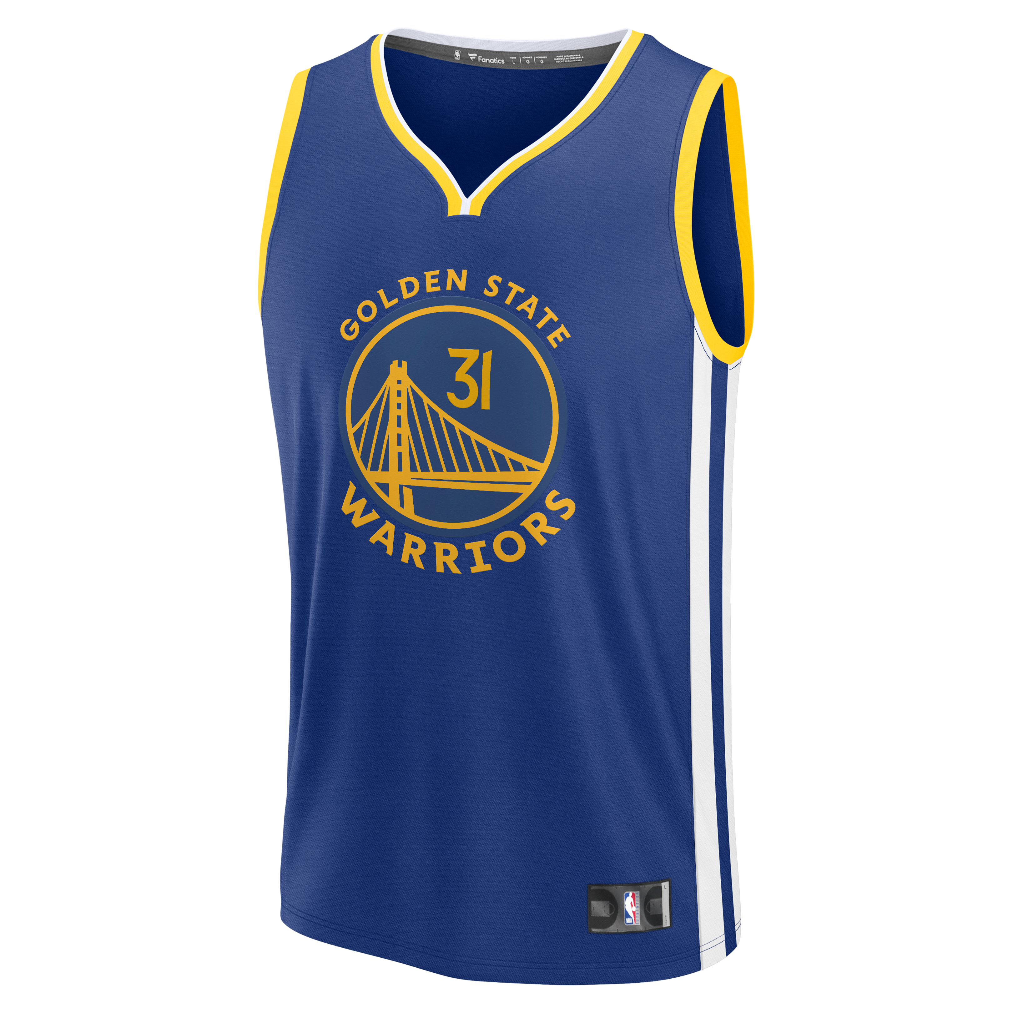 Seth Curry Golden State Warriors Jersey Blue NBA Women Fan Wear