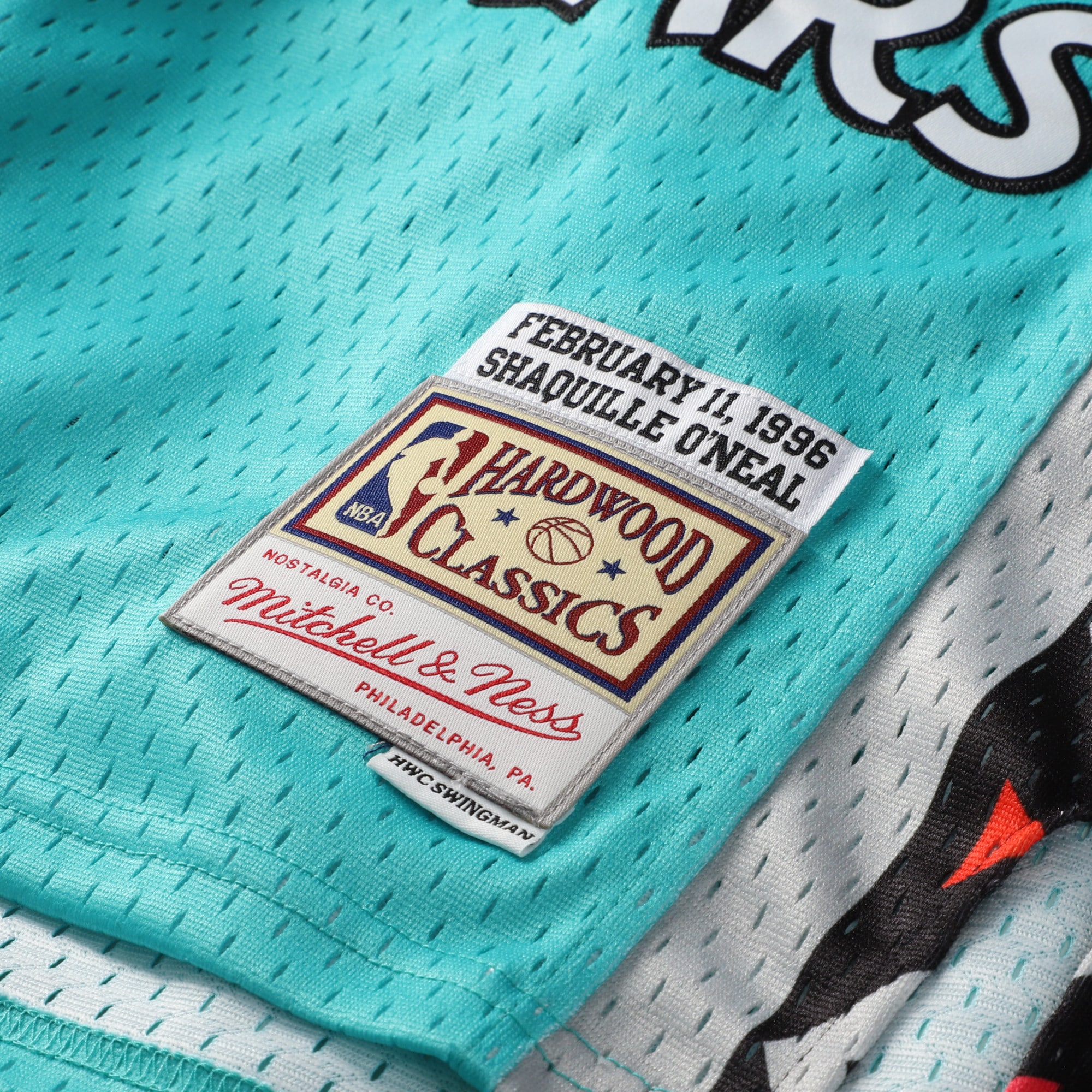 Shaquille O'Neal NBA All-Star Hardwood Classics Jersey Teal NBA Youth Fan Wear Shaquille O'Neal