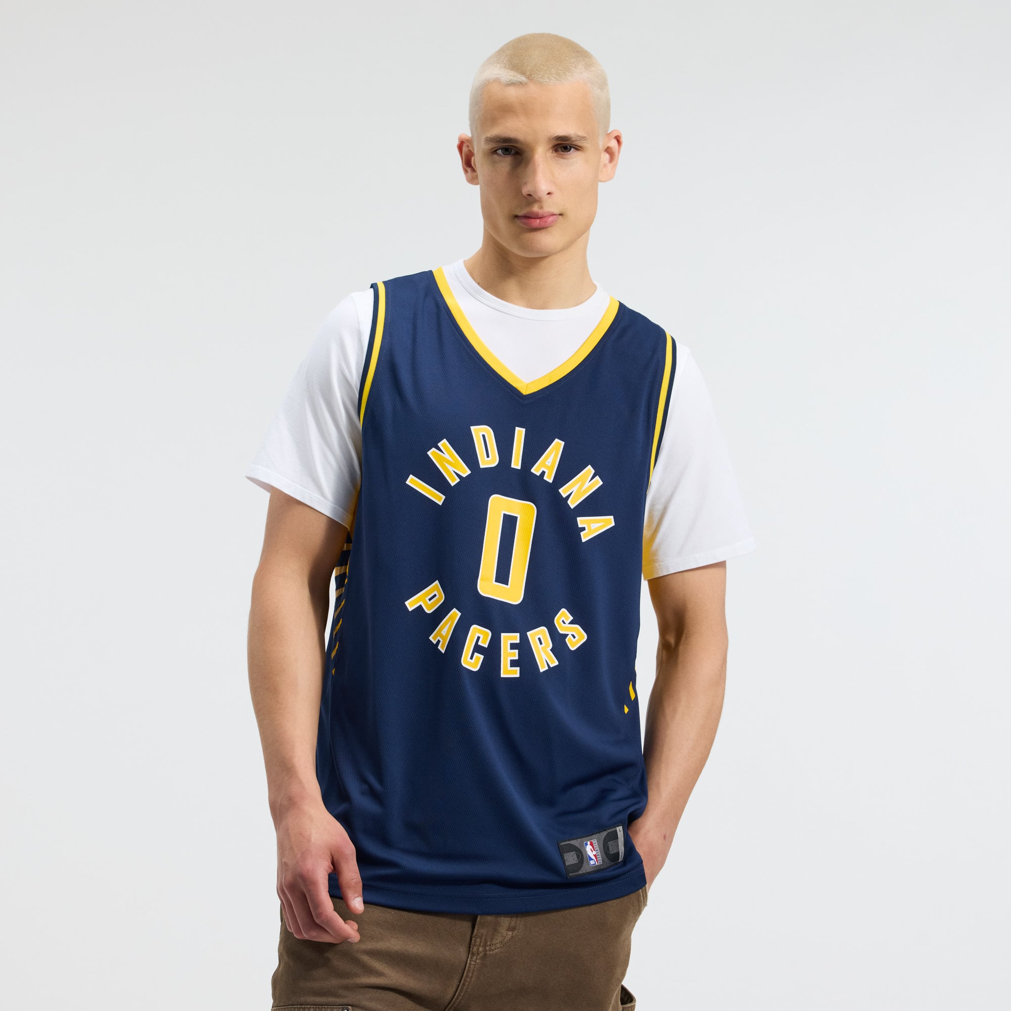 Tyrese Haliburton Indiana Pacers Jersey NBA Men Fan Wear Tyrese Haliburton