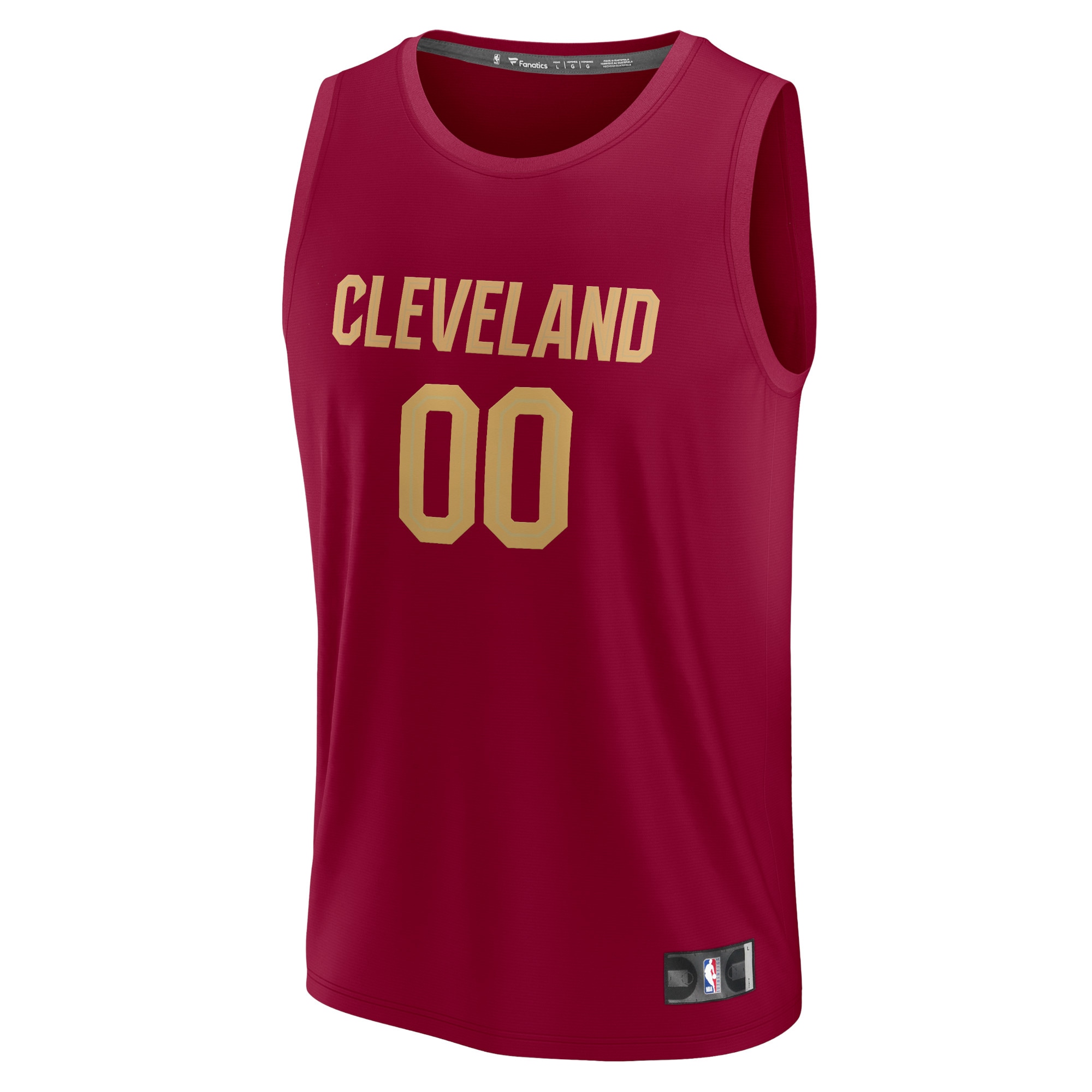 Cleveland Cavaliers Fast Break Jersey Maroon NBA Youth Fan Wear Custom Number