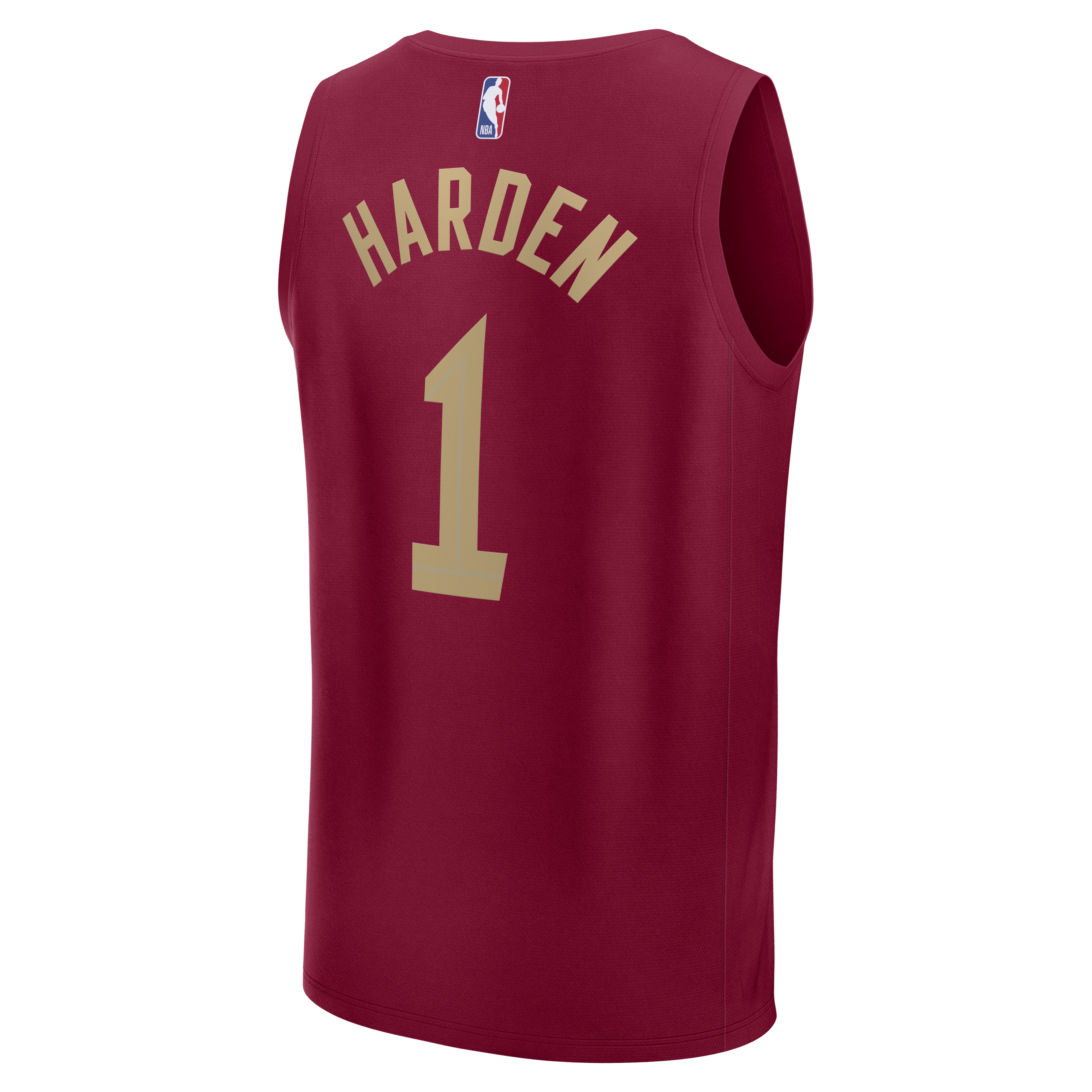 James Harden Cleveland Cavaliers Replica Jersey No.1 NBA Men Fan Wear James Harden