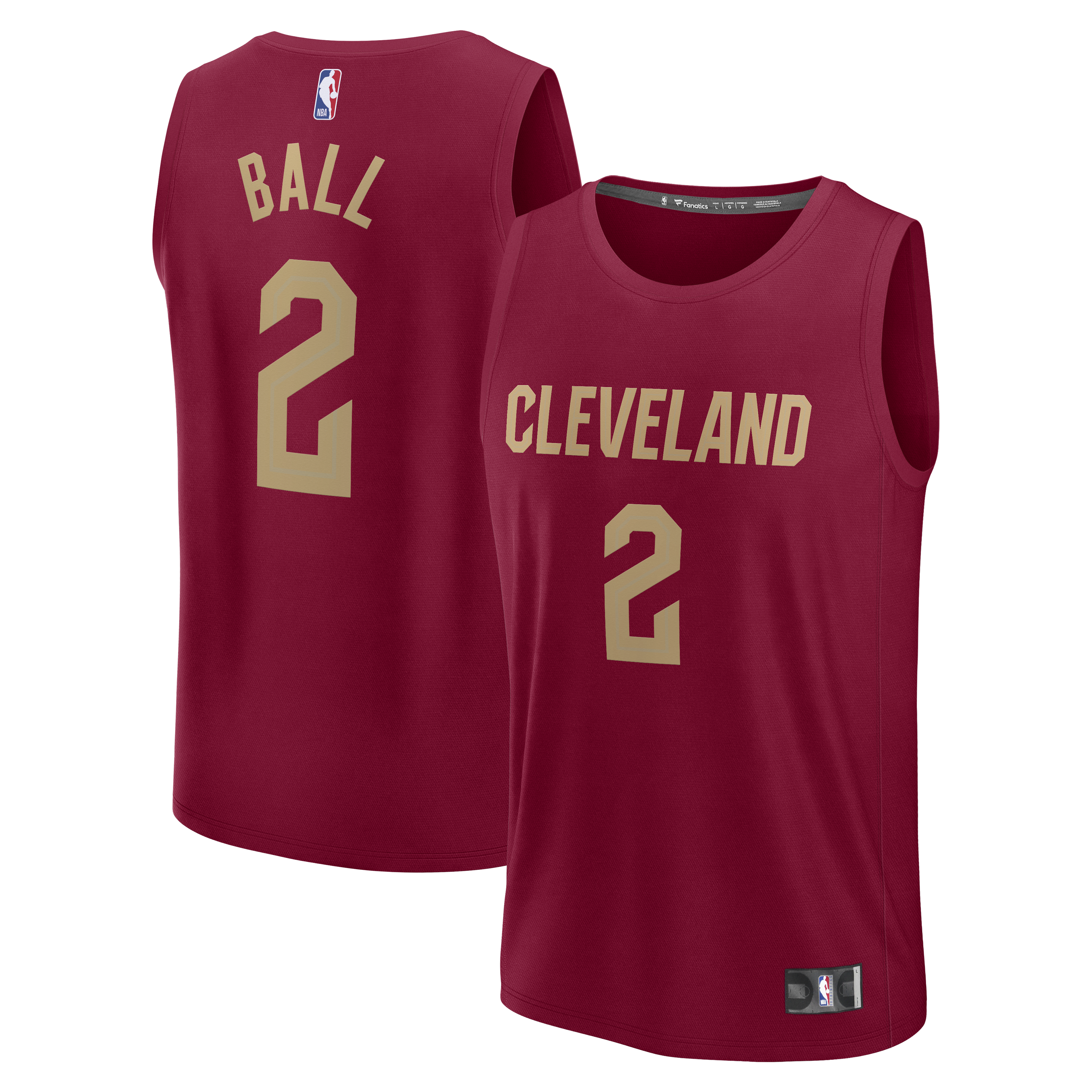 Lonzo Ball Cleveland Cavaliers Replica Jersey NBA Youth Fan Wear