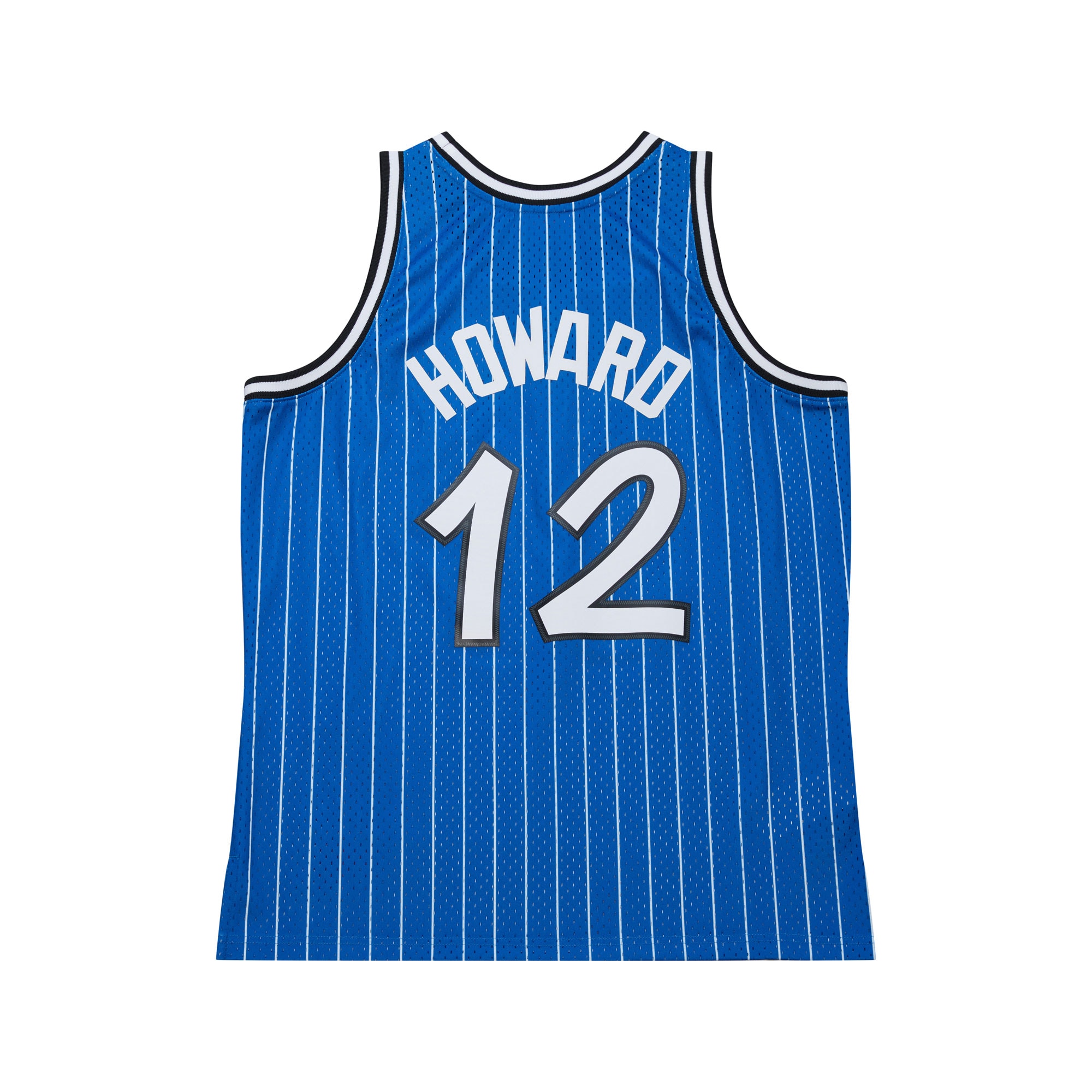 Dwight Howard Orlando Magic Hardwood Classics Jersey Blue NBA Women Fan Wear