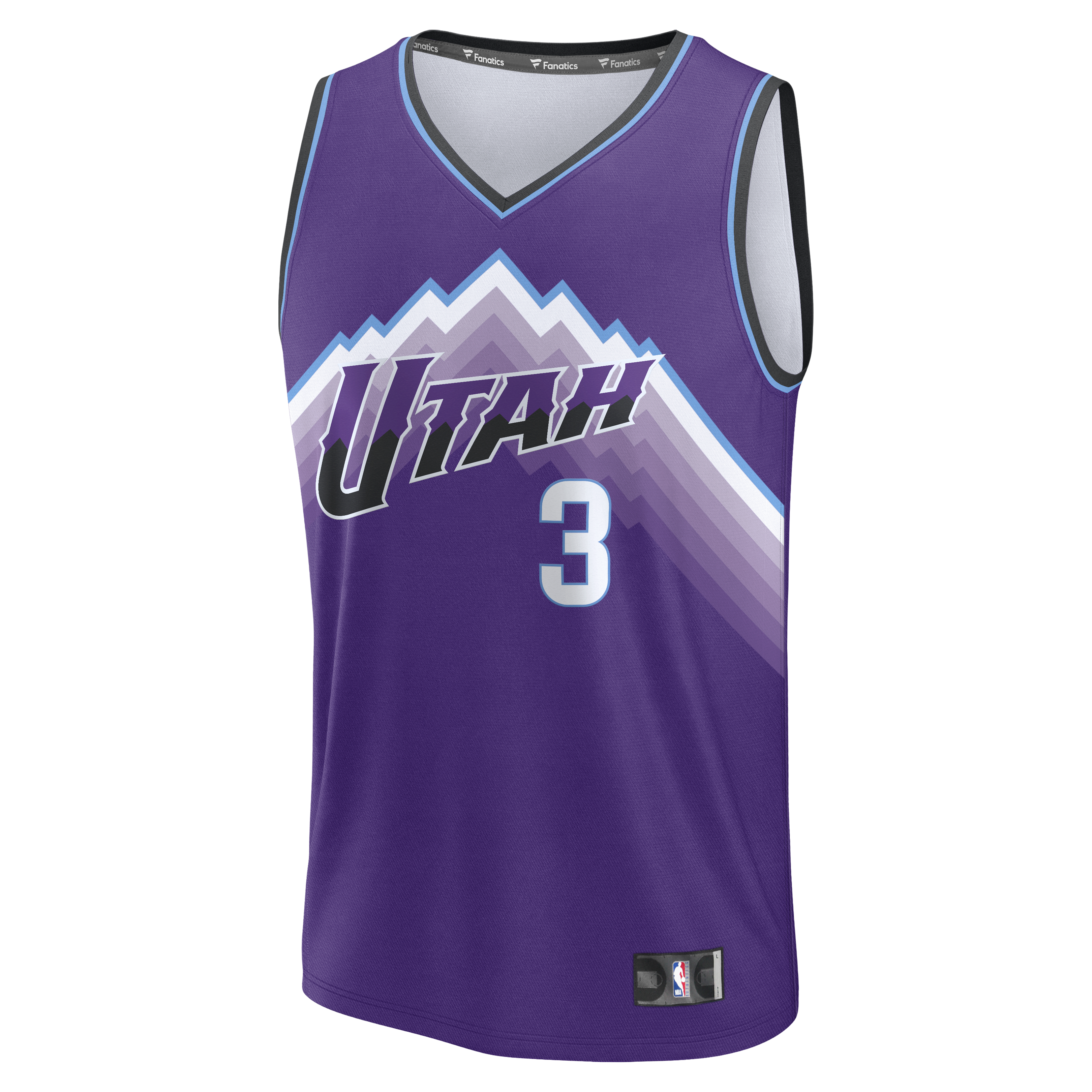 Keyonte George Utah Jazz Icon Edition Jersey Purple NBA Women Fan Wear Keyonte George