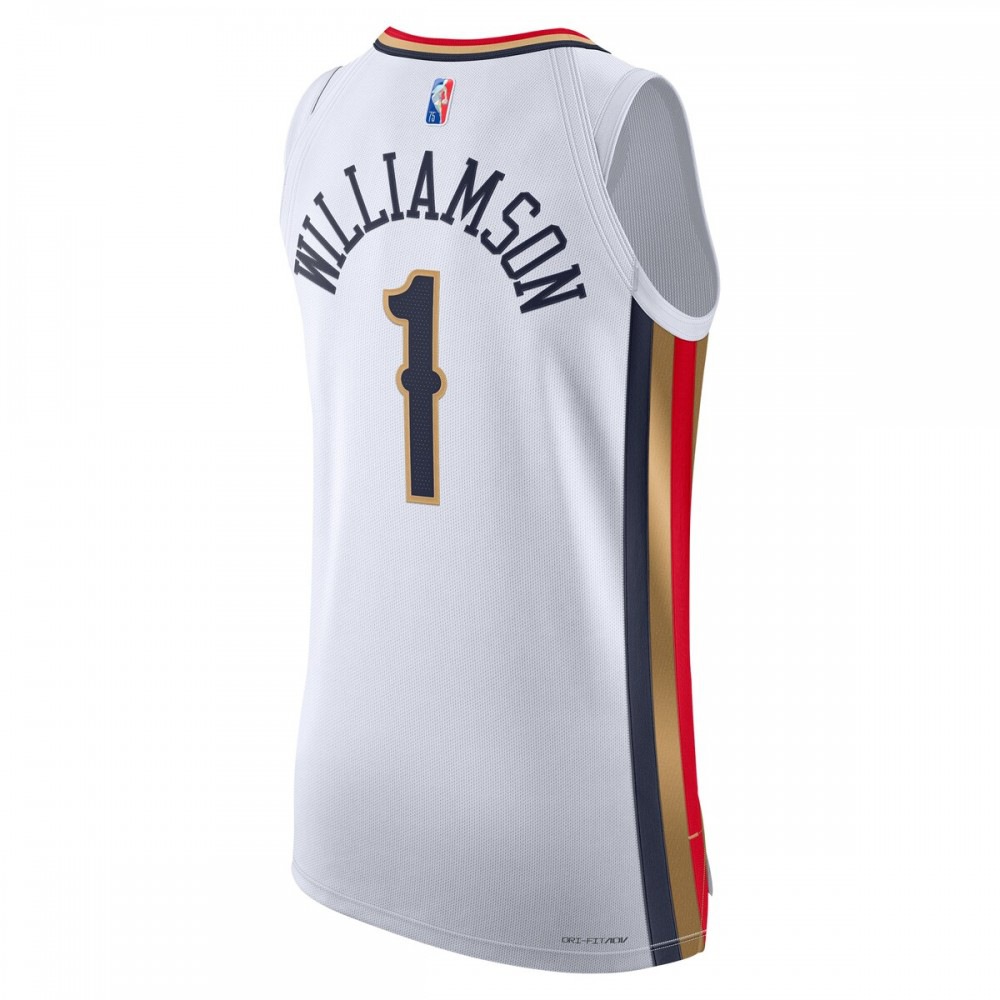 Zion Williamson New Orleans Pelicans Swingman Jersey White NBA Women Fan Wear Zion Williamson
