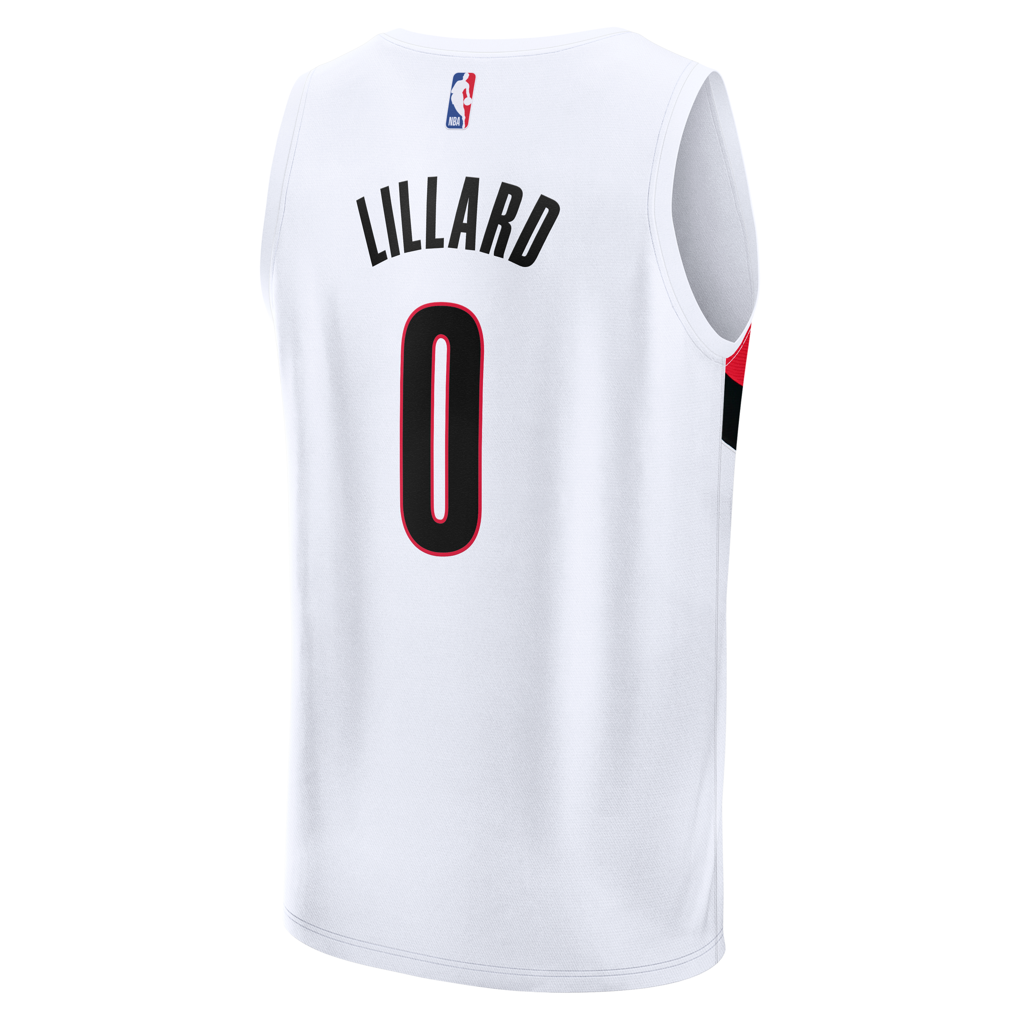 Damian Lillard Portland Trail Blazers Jersey White NBA Women Fan Wear