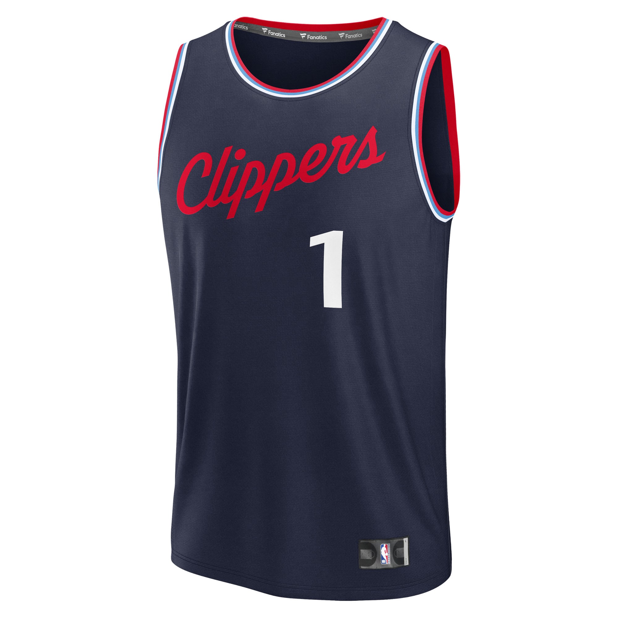 Keaton Wagler Los Angeles Clippers Icon Edition Jersey Navy NBA Youth Fan Wear
