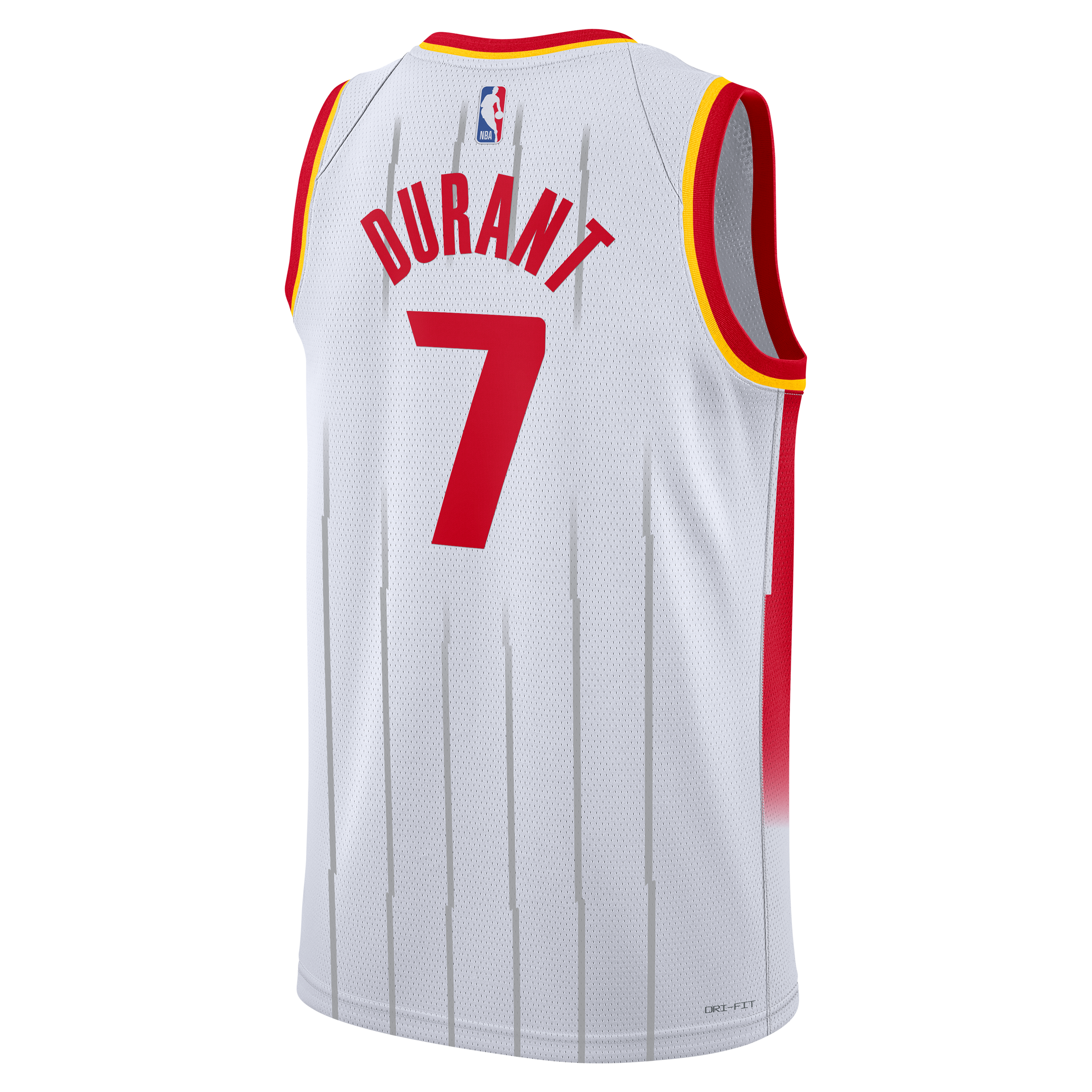 Kevin Durant Houston Rockets Swingman Jersey White NBA Youth Fan Wear Kevin Durant